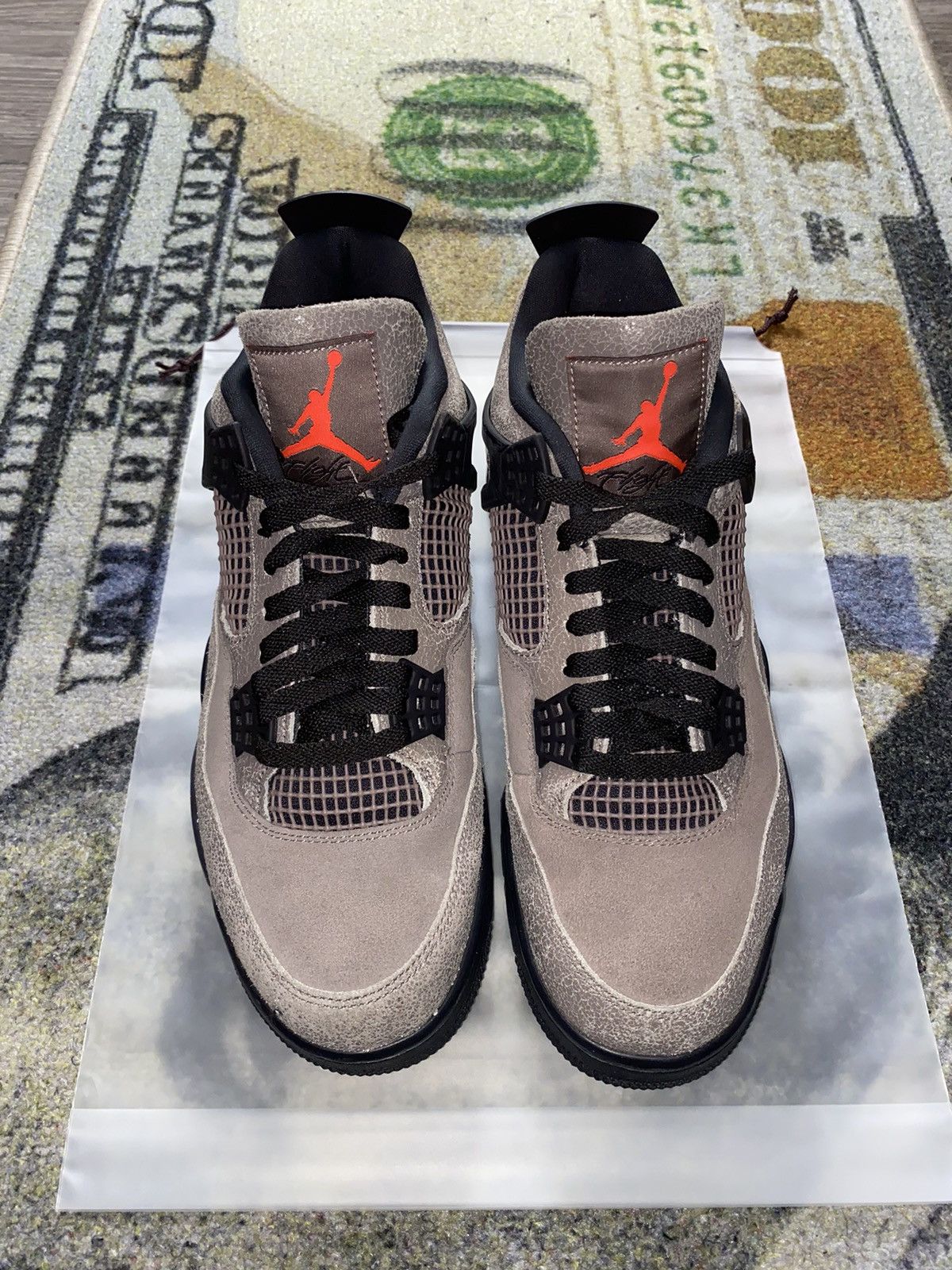Pre-owned Jordan Nike Jordan 4 Retro Taupe Haze Shoes