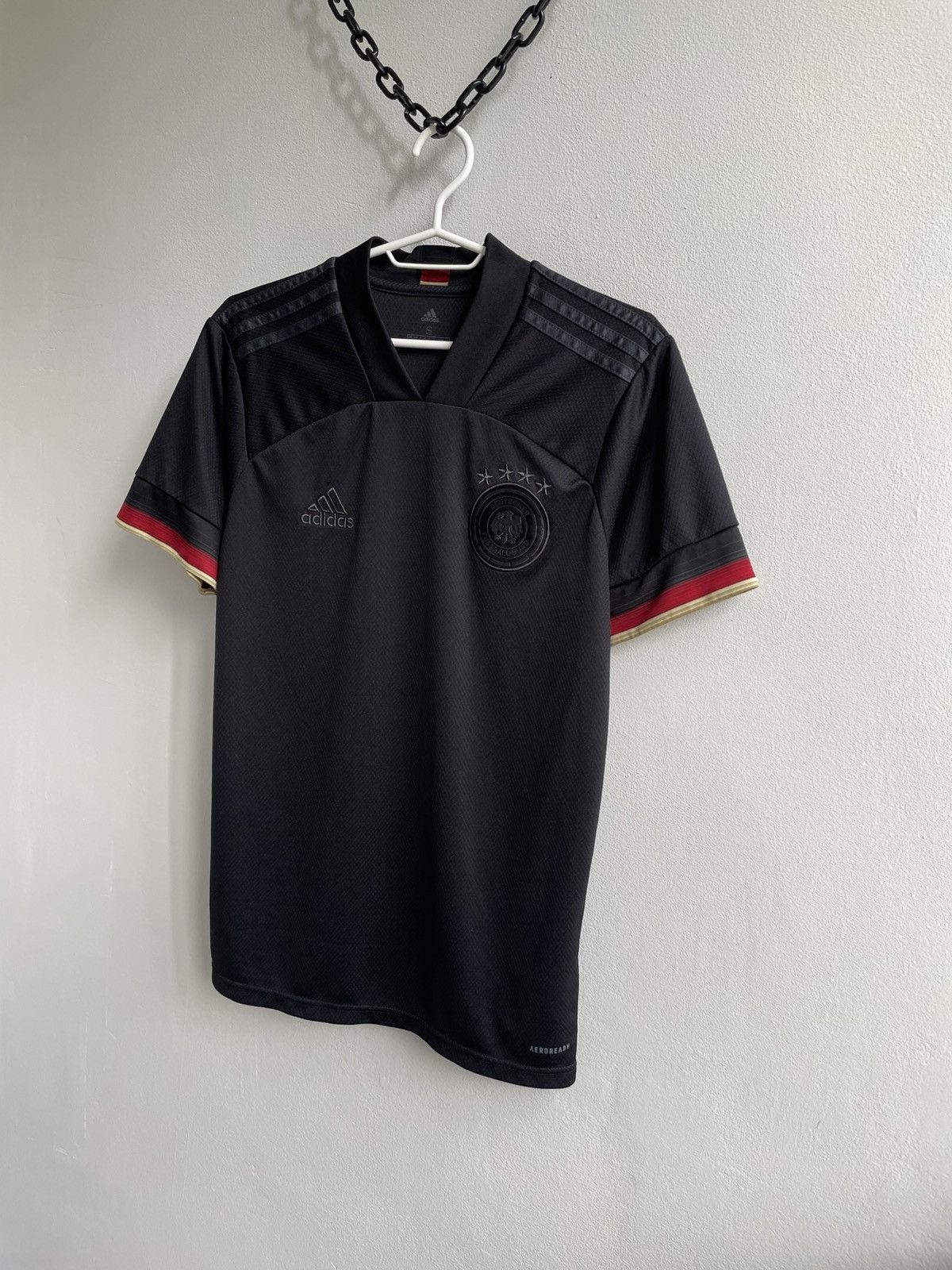Adidas Germany 2020 2021 2022 Away Football Shirt Soccer Jersey Size US S / EU 44-46 / 1 - 2 Thumbnail