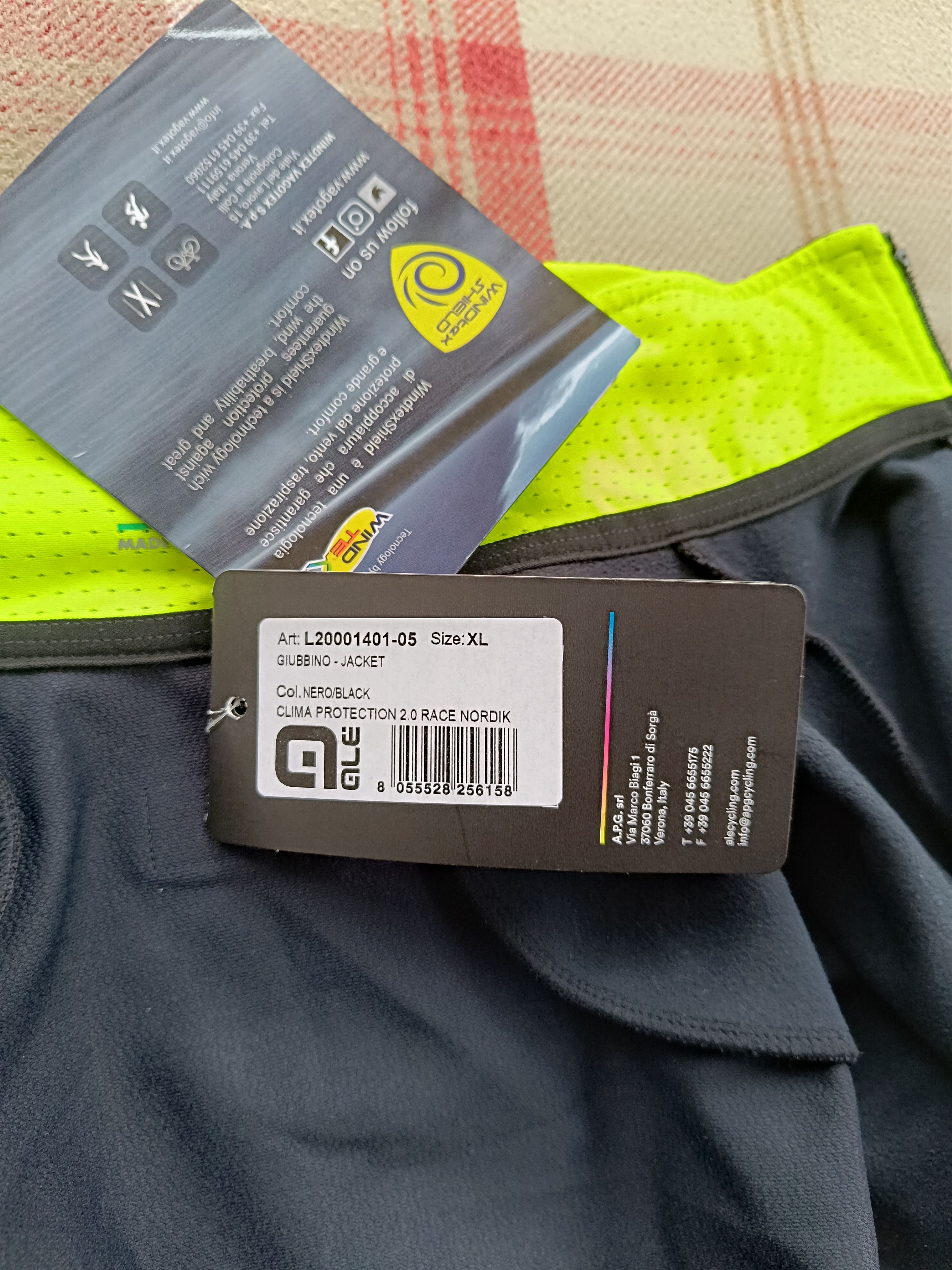 Other Ale Clima Protection 2.0 Race Nordik Jacket Italy XL Size US XL / EU 56 / 4 - 10 Thumbnail