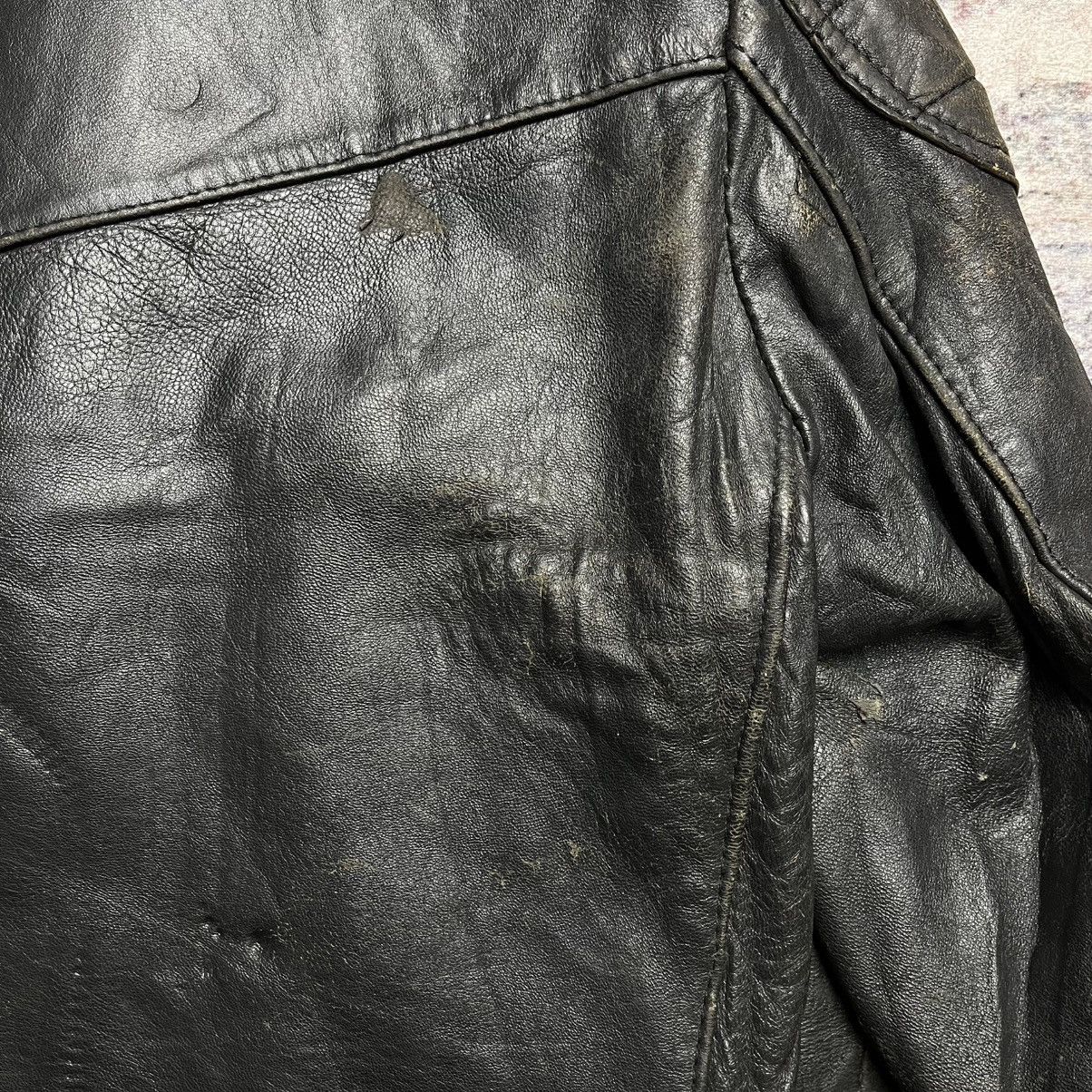 Lewis Leathers Vintage 60s Lewis leather lighting no 391 leather jacket Size US L / EU 52-54 / 3 - 19 Thumbnail