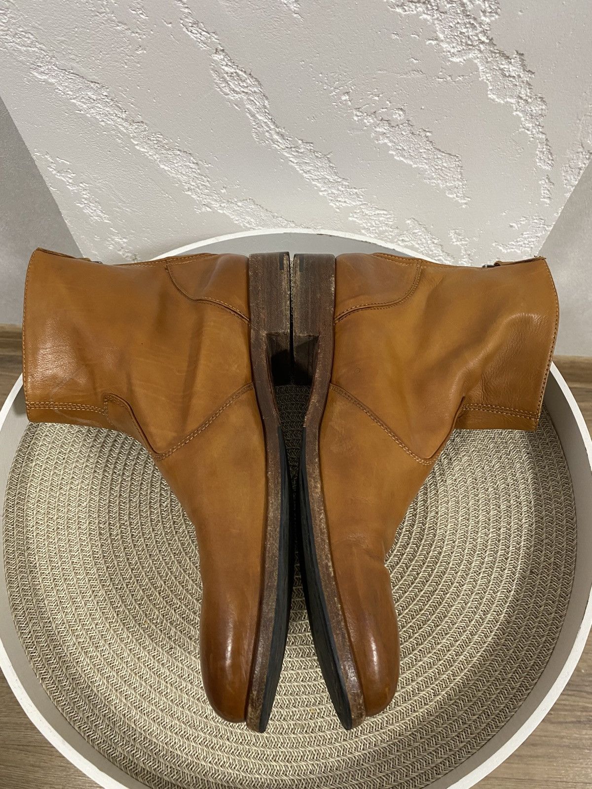 Alberto Fasciani Alberto Fasciani Hand Made Italy Leather Boots Size: 39 1/2 Size US 6.5 / EU 39-40 - 5 Thumbnail