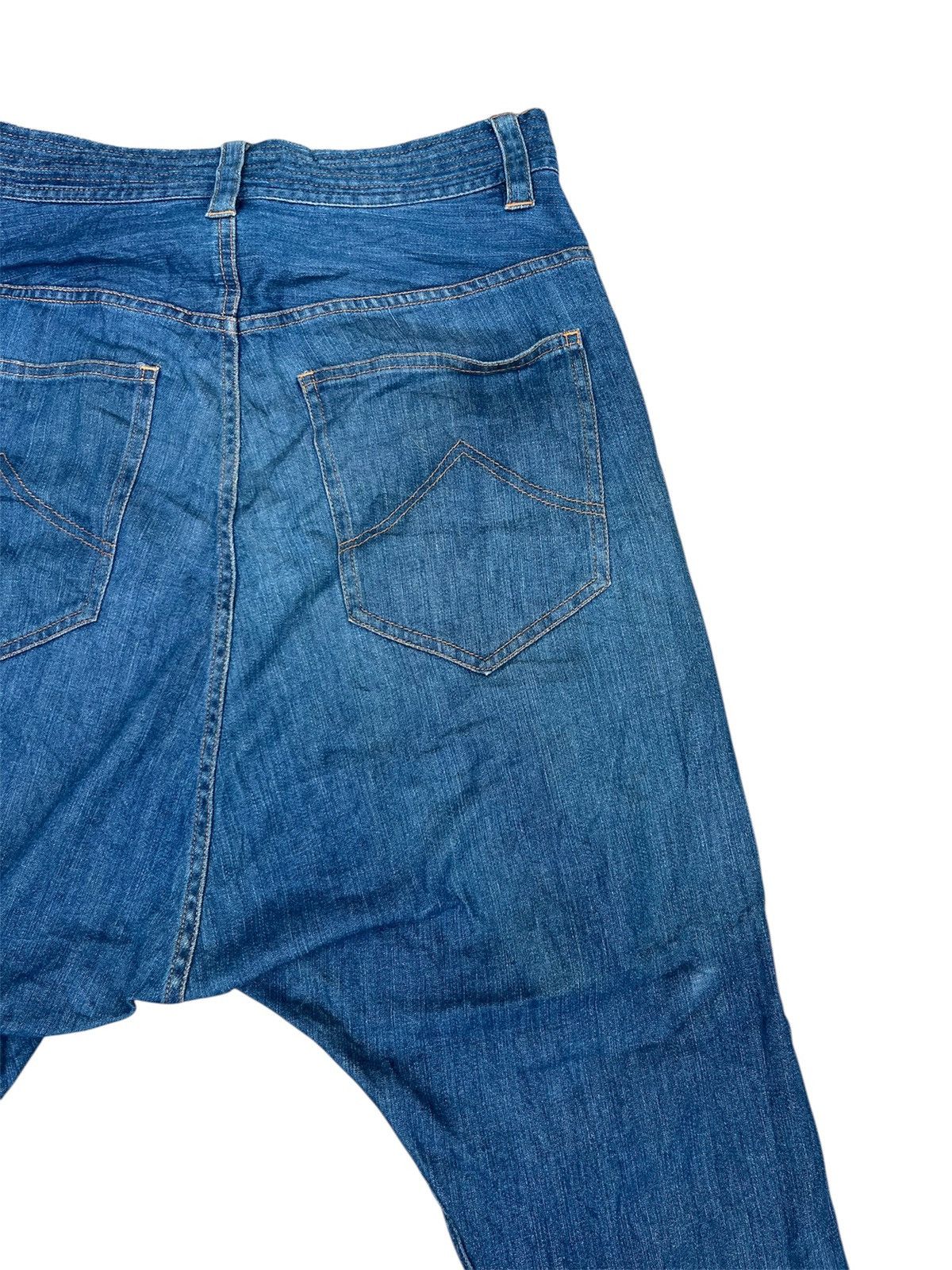 Issey Miyake Issey Miyake By Tsumori Chisato Drop Crotch Denim Pants Size US 28 / EU 44 - 10 Thumbnail