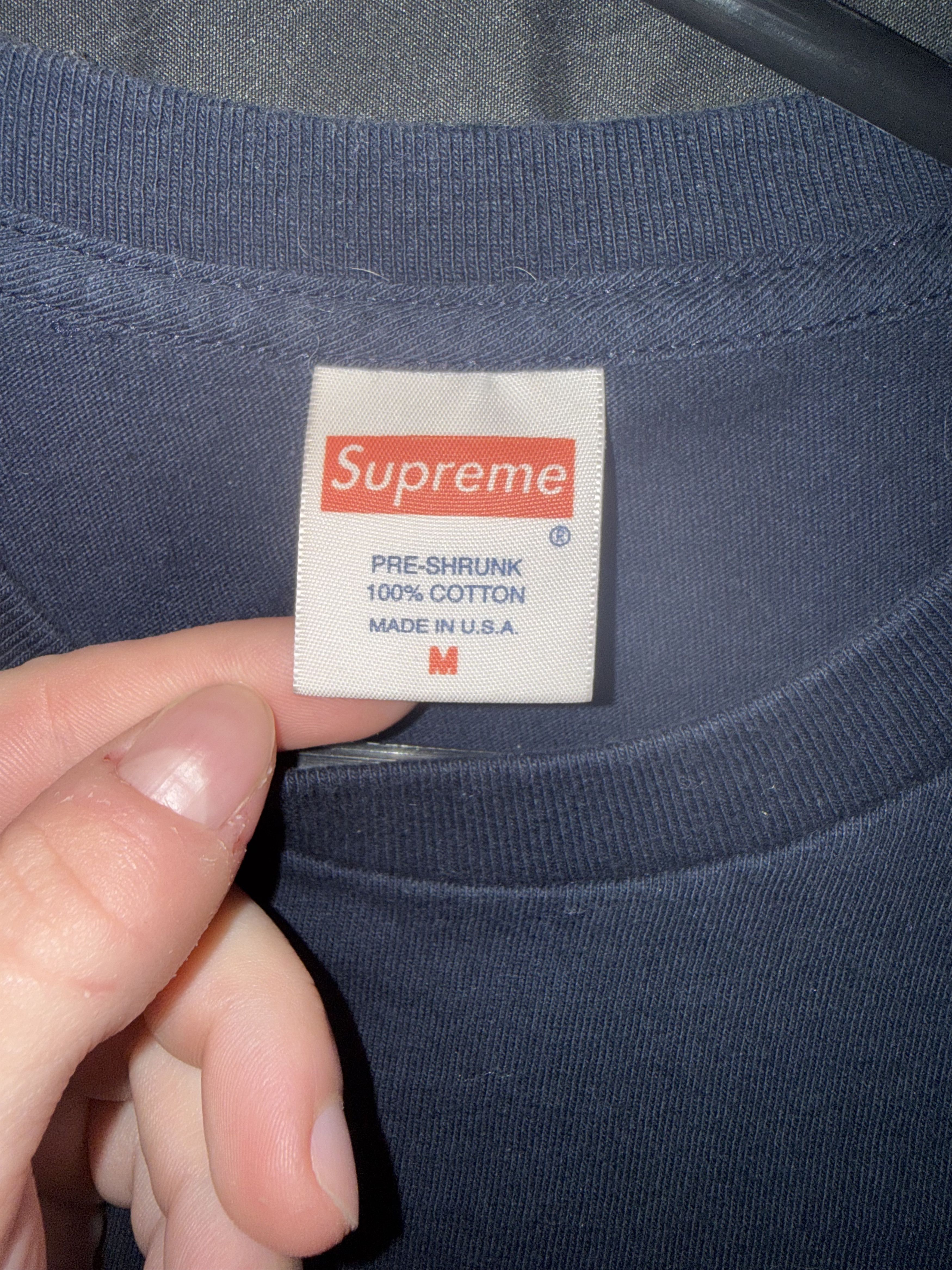 Supreme Supreme Spin Logo Size US M / EU 48-50 / 2 - 1 Thumbnail