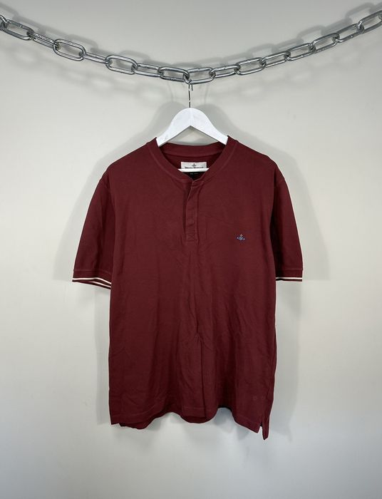 Vivienne westwood burgundy clearance polo