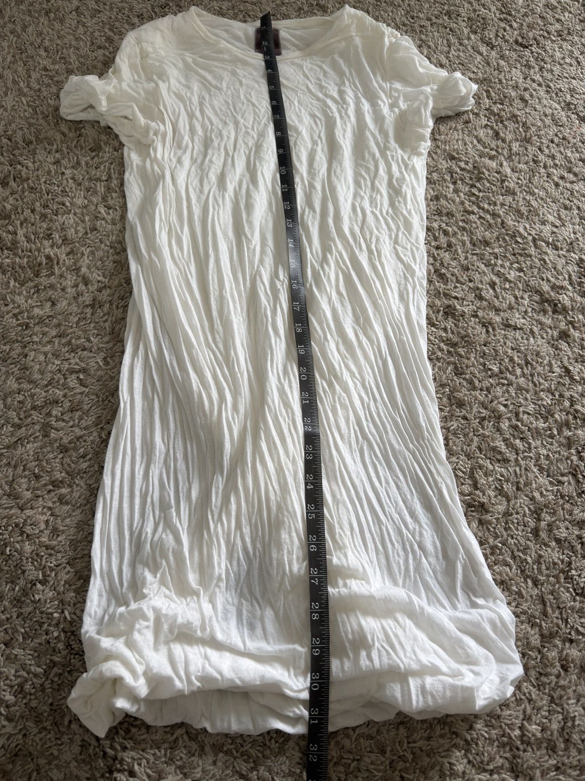 Rick Owens Drkshdw Unstable Milk Tshirt Size US S / EU 44-46 / 1 - 6 Thumbnail