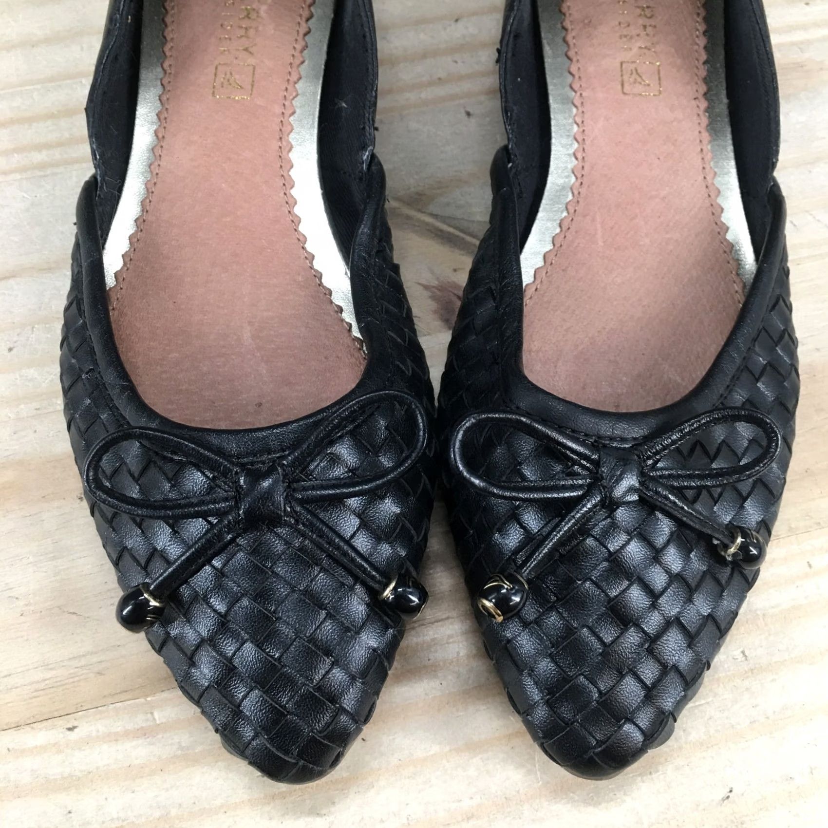 Sperry Sperry Shoes Womens 6 M Morgan Top Sider Woven Casual Slip On Ballet Flats Black Size M / US 6-8 / IT 42-44 - 6 Thumbnail