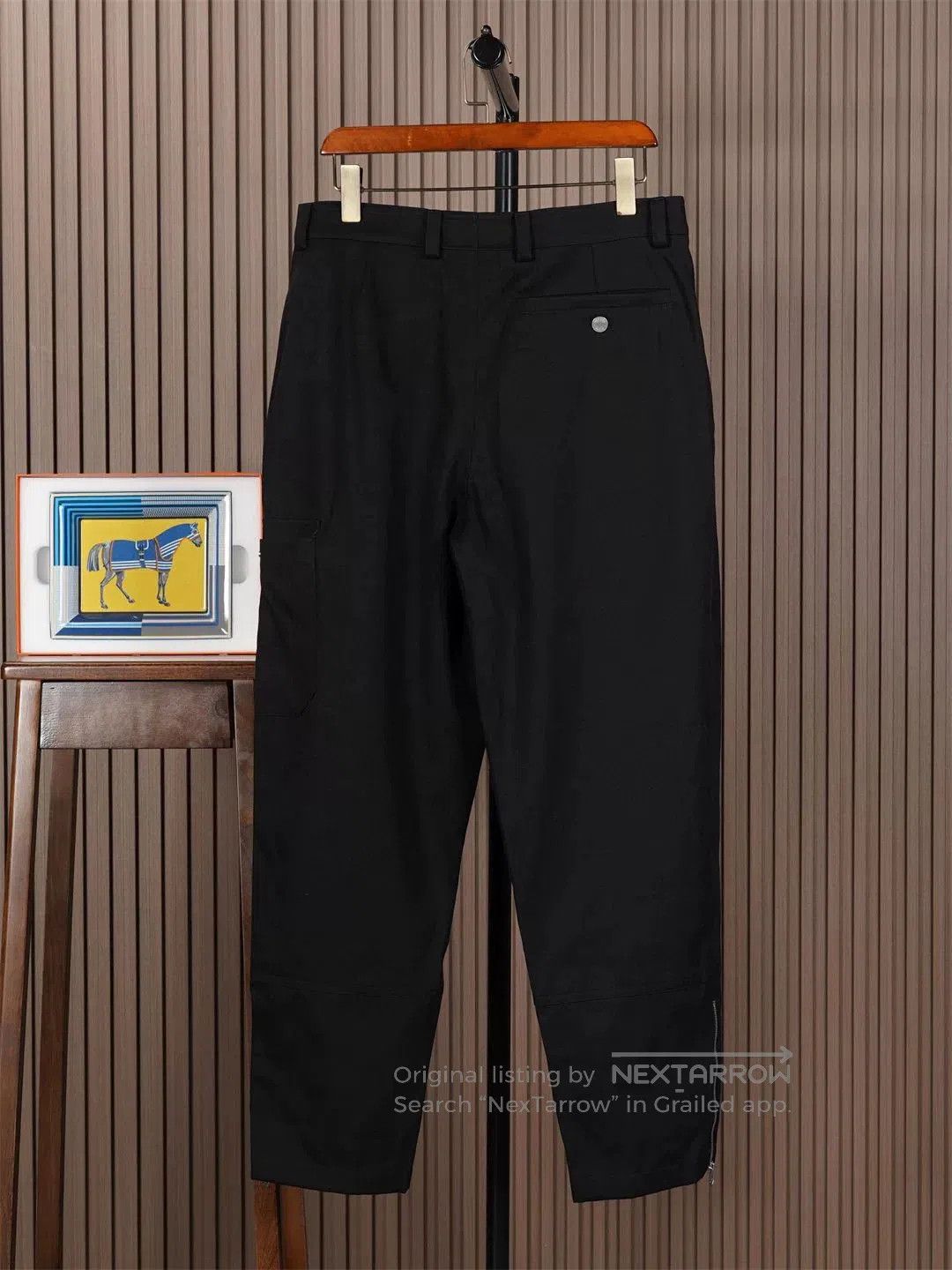 Hermes Hermes Men's Relaxed Fit Trousers. Size US 26 / EU 42 - 2 Thumbnail