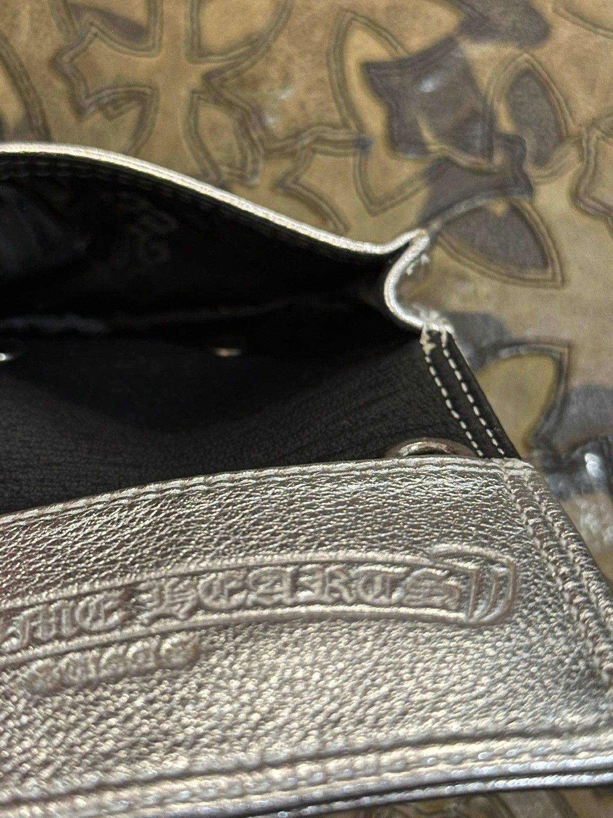 Chrome Hearts CHROME HEARTS GLITTER SILVER WALLET Size ONE SIZE - 4 Thumbnail