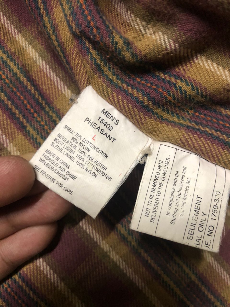 Vintage × Woolrich Woolen Mills VINTAGE WOOLRICH MENS JACKET FADED SUNFADED Size US L / EU 52-54 / 3 - 20 Thumbnail
