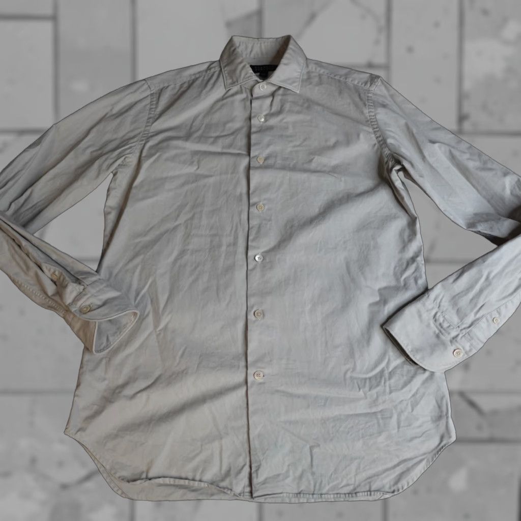 Vintage Barneys New York Men Shirt Button-Up Collared Long Sleeve Beige 100% Cotton Regular Size S Romania Vintage: No - All Seasons Size US S / EU 44-46 / 1 - 1 Thumbnail