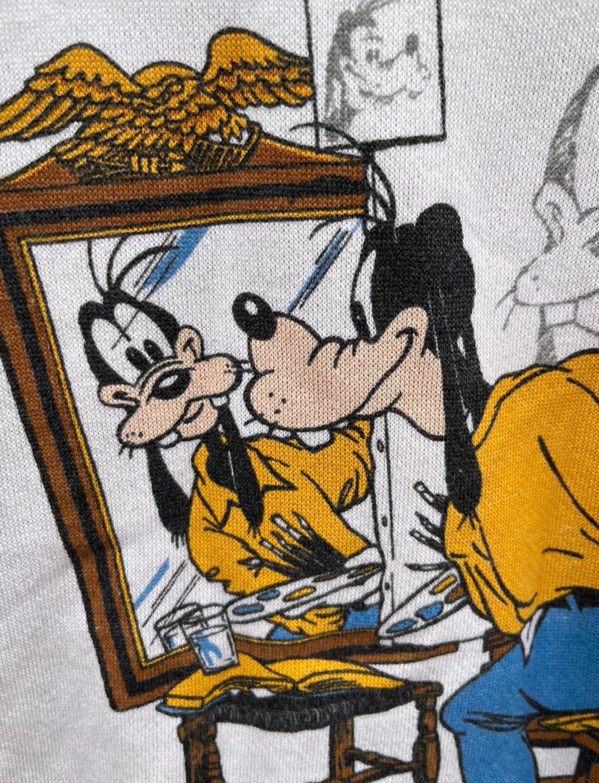Disney Disney Norman Rockwell/Goofy Self-Portrait Sweatshirt Size US L / EU 52-54 / 3 - 2 Thumbnail