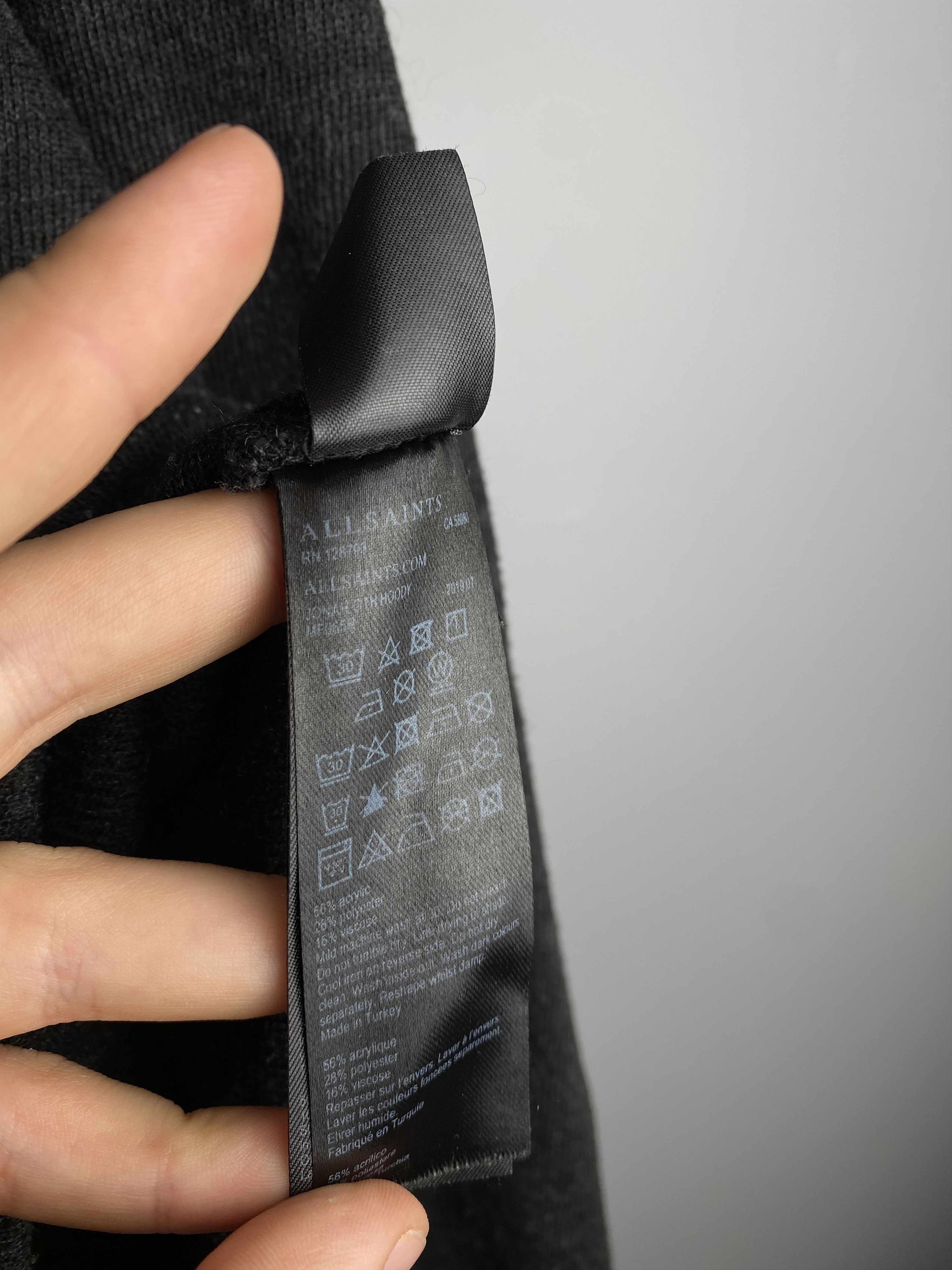 Allsaints Allsaints Basic Oversized Hoodie Size US M / EU 48-50 / 2 - 10 Thumbnail