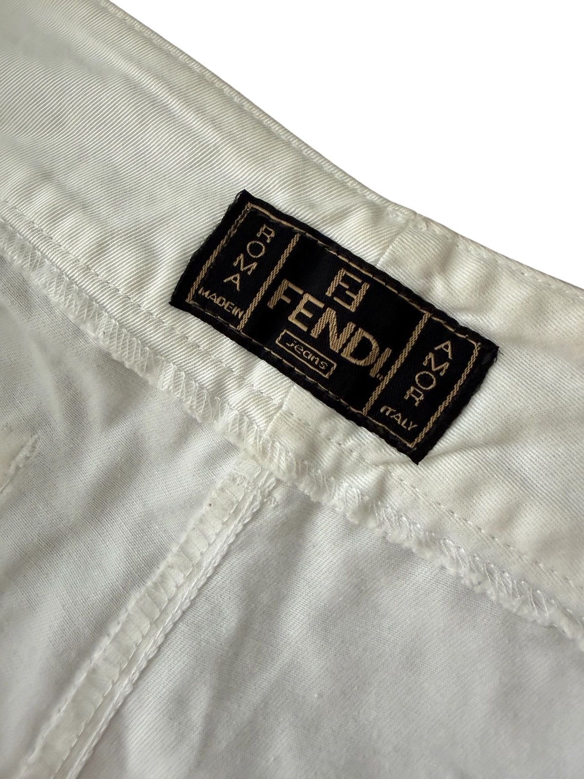 Fendi Vintage Fendi Gradient Bootcut jeans Size 28" / US 6 / IT 42 - 6 Thumbnail