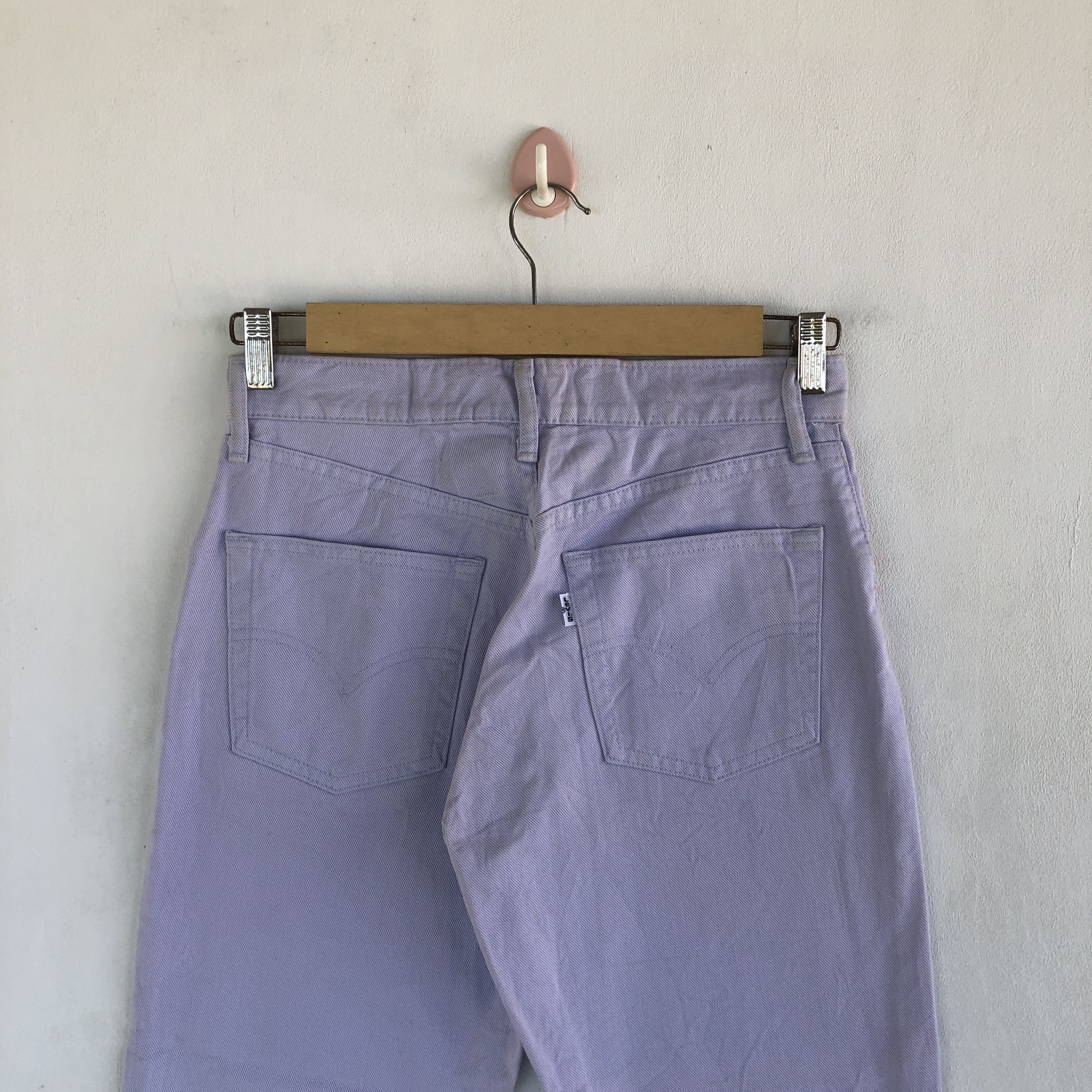 Levi's × Vintage Vintage Dirty Levis 554 Jeans Levi's Purple Denim Size 28" / US 6 / IT 42 - 6 Thumbnail