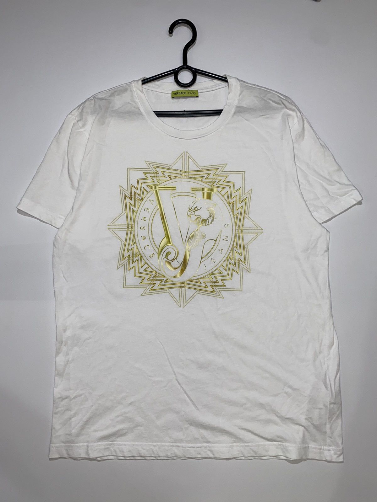 Versace × Vintage Versace Tee Versace Big Logo t shirt Size US L / EU 52-54 / 3 - 1 Thumbnail