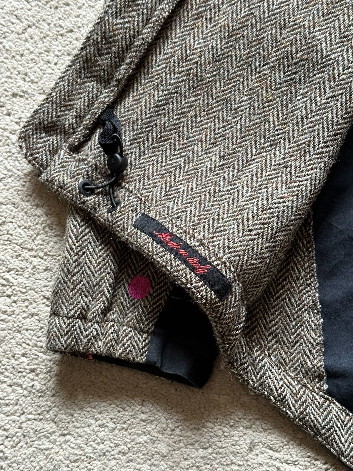 Harris Tweed 2000s Griffin Studio x Harris Tweet Racing Jacket Size US S / EU 44-46 / 1 - 7 Thumbnail