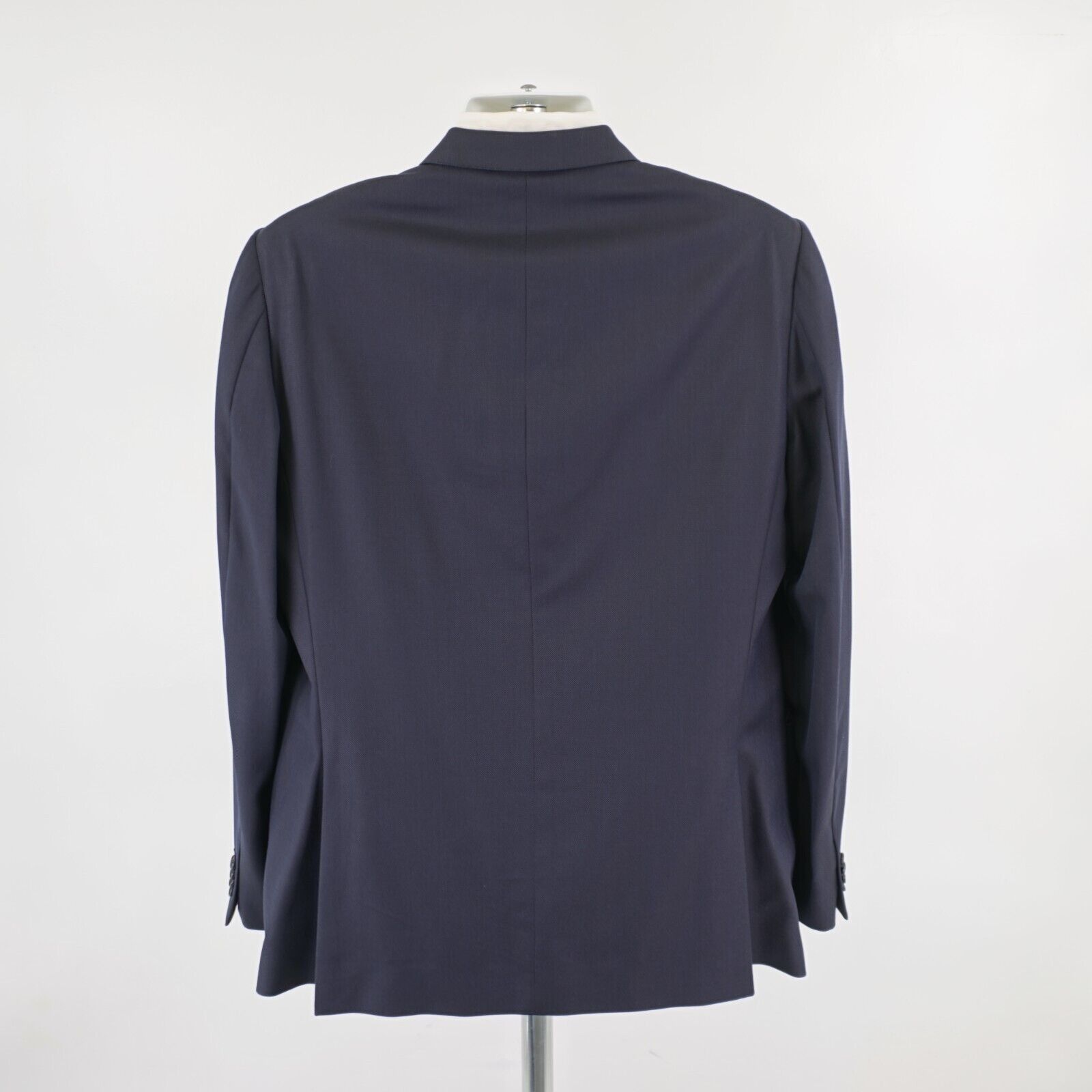 Ermenegildo Zegna Ermenegildo Zegna Thick Textured Wool Blue 2 Button Blazer 4 Size 40R - 6 Thumbnail
