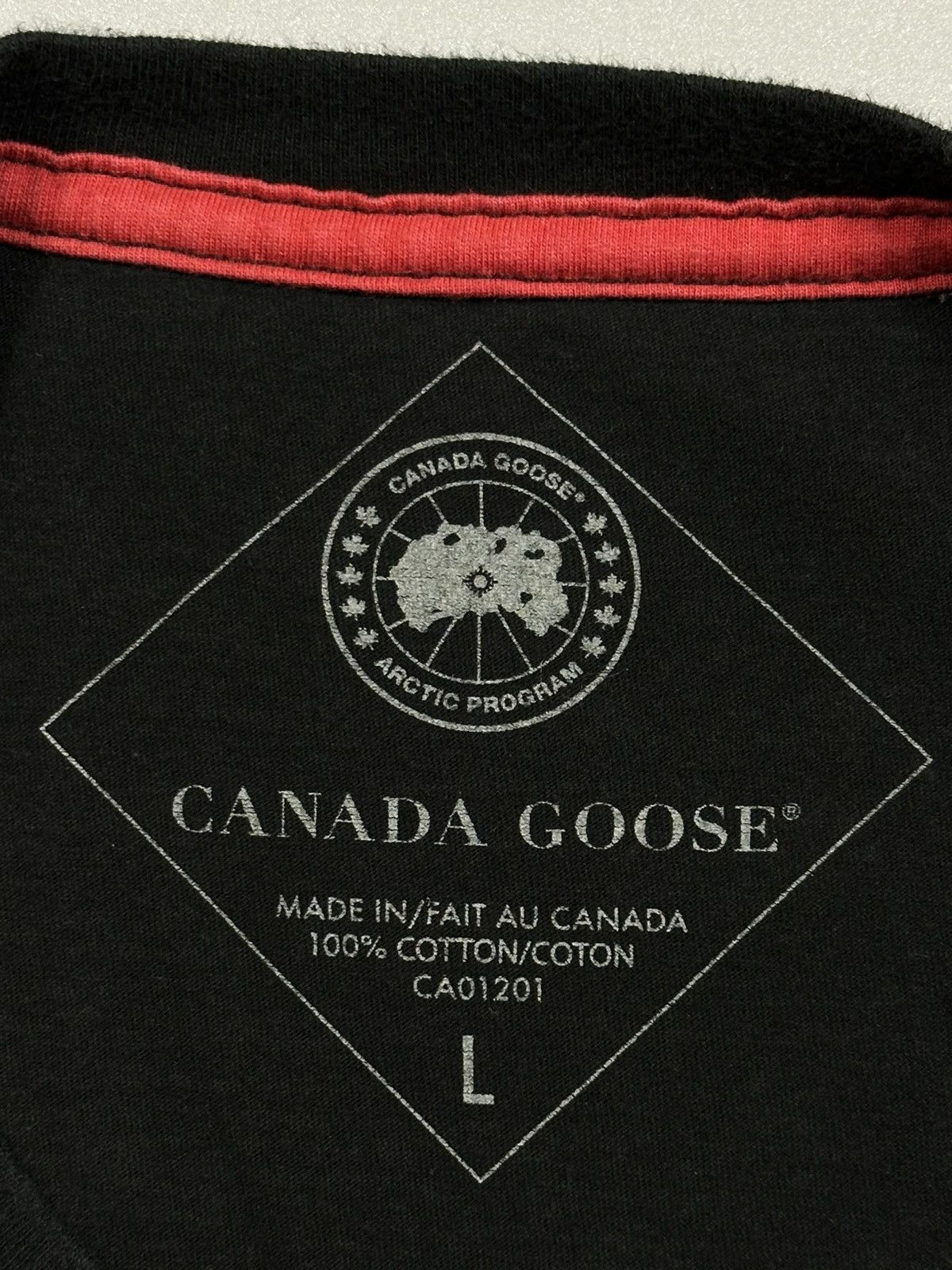 Canada Goose Canada Goose Arctic Program Black T-Shirt Size US L / EU 52-54 / 3 - 4 Thumbnail