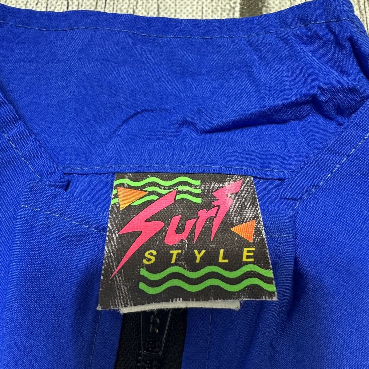 Vintage Vintage Surf Style windbreaker Size US XL / EU 56 / 4 - 4 Thumbnail