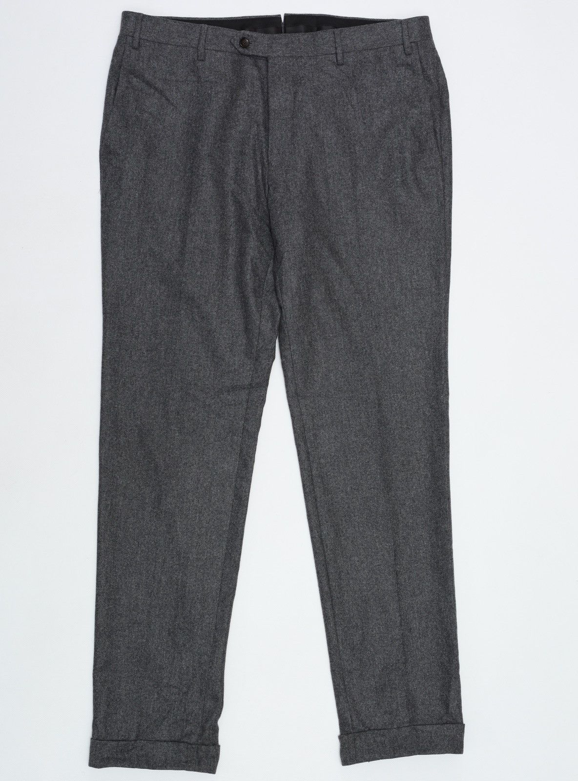 Corneliani Corneliani Wool Grey Trousers Pants Size US 36 / EU 52 - 1 Thumbnail