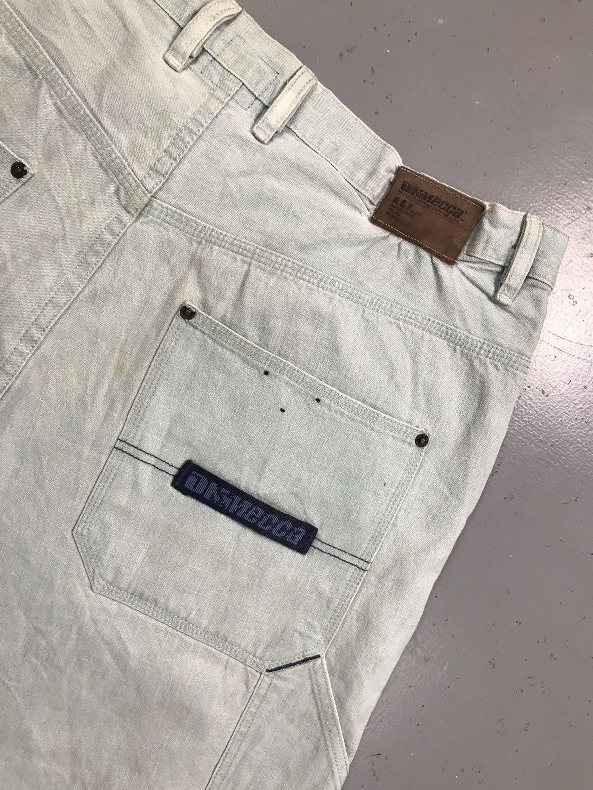 Mecca Vintage Mecca carpenter skater denim short Size US 40 / EU 56 - 15 Thumbnail