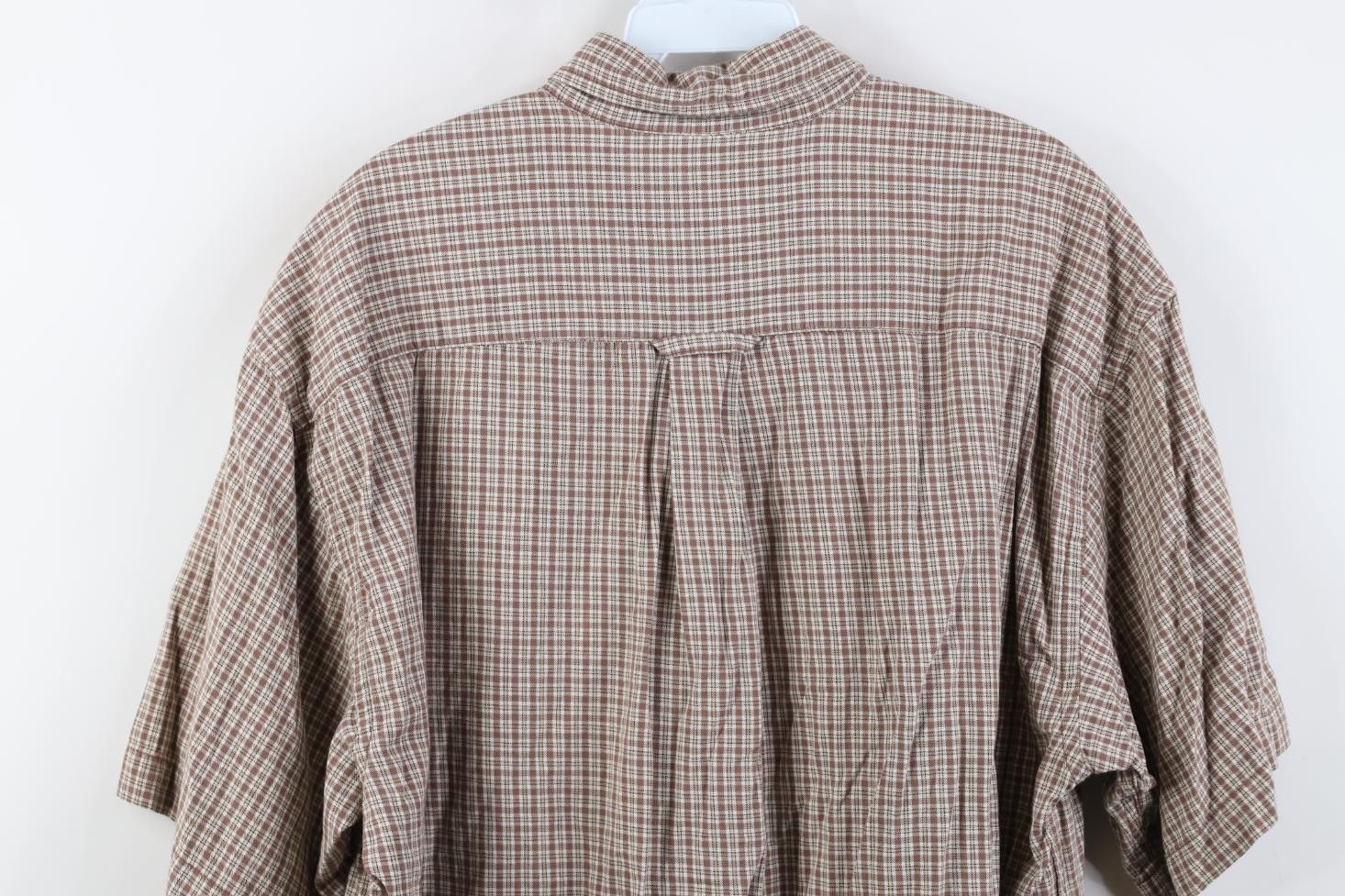 Vintage Vintage 90s Streetwear Flannel Short Sleeve Button Shirt Size US M / EU 48-50 / 2 - 11 Thumbnail