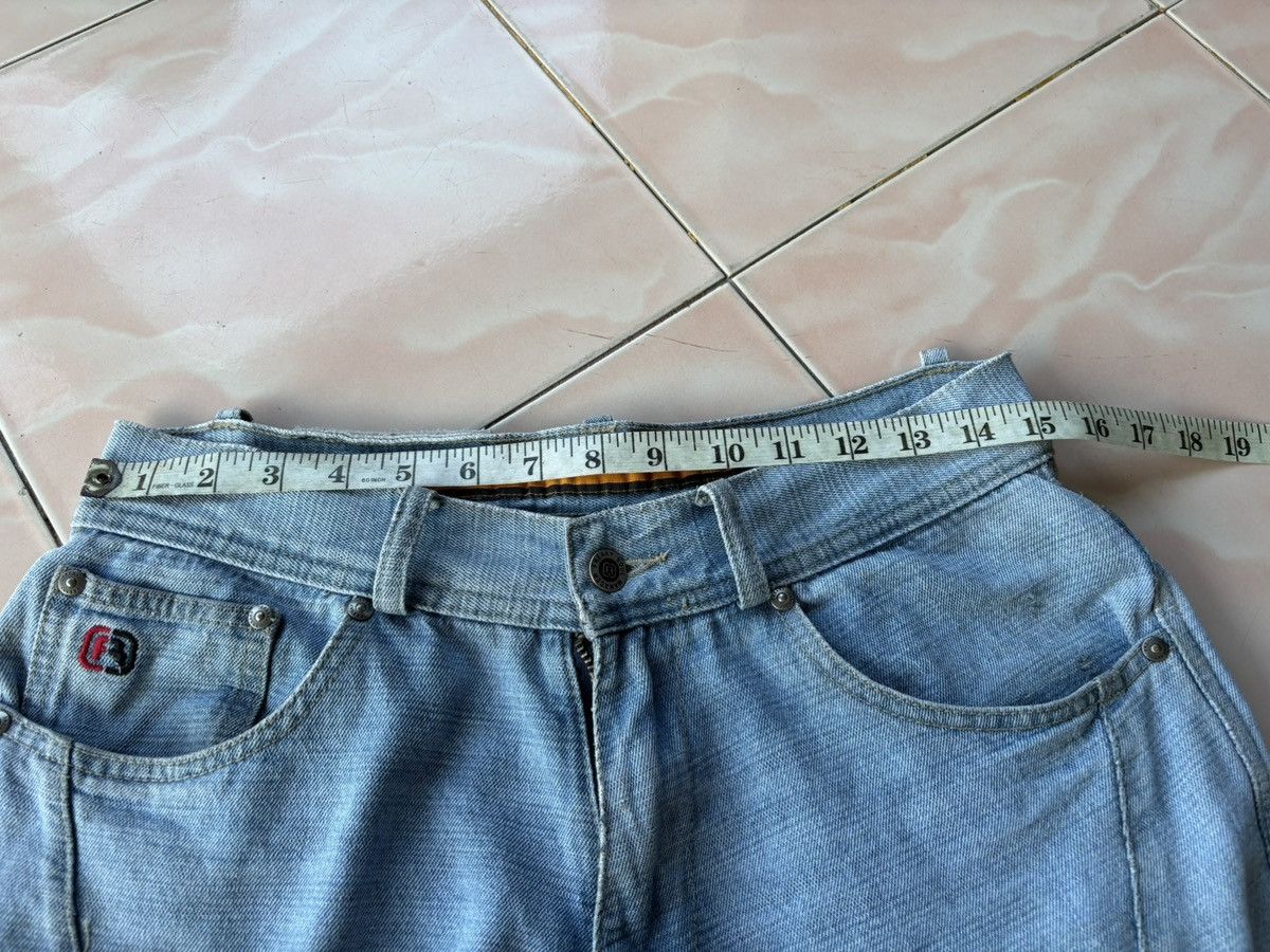 Japanese Brand Freaky Massive Bob Multipocket Baggy Denim Size US 30 / EU 46 - 9 Thumbnail
