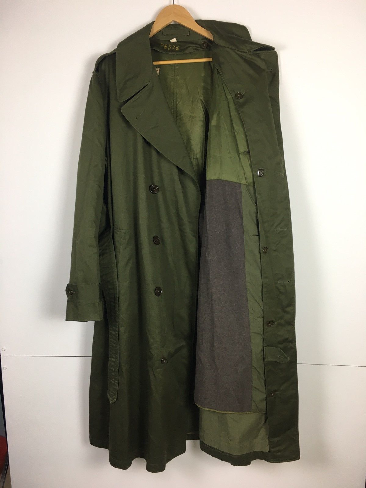 Vintage Vintage Military 50s Inspector Overcoat Size US XL / EU 56 / 4 - 9 Thumbnail