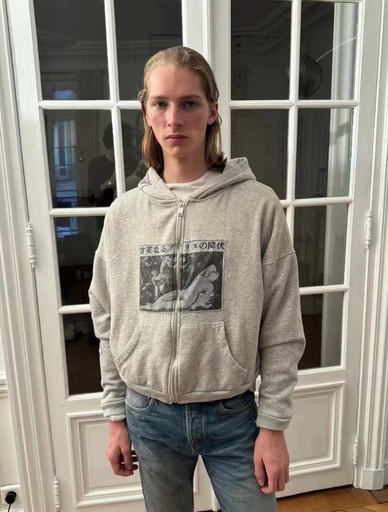 Enfants Riches Deprimes Enfants Riches Deprimes 25ss Alice Plaster Hoodie Size US XXL / EU 58 / 5 - 7 Thumbnail