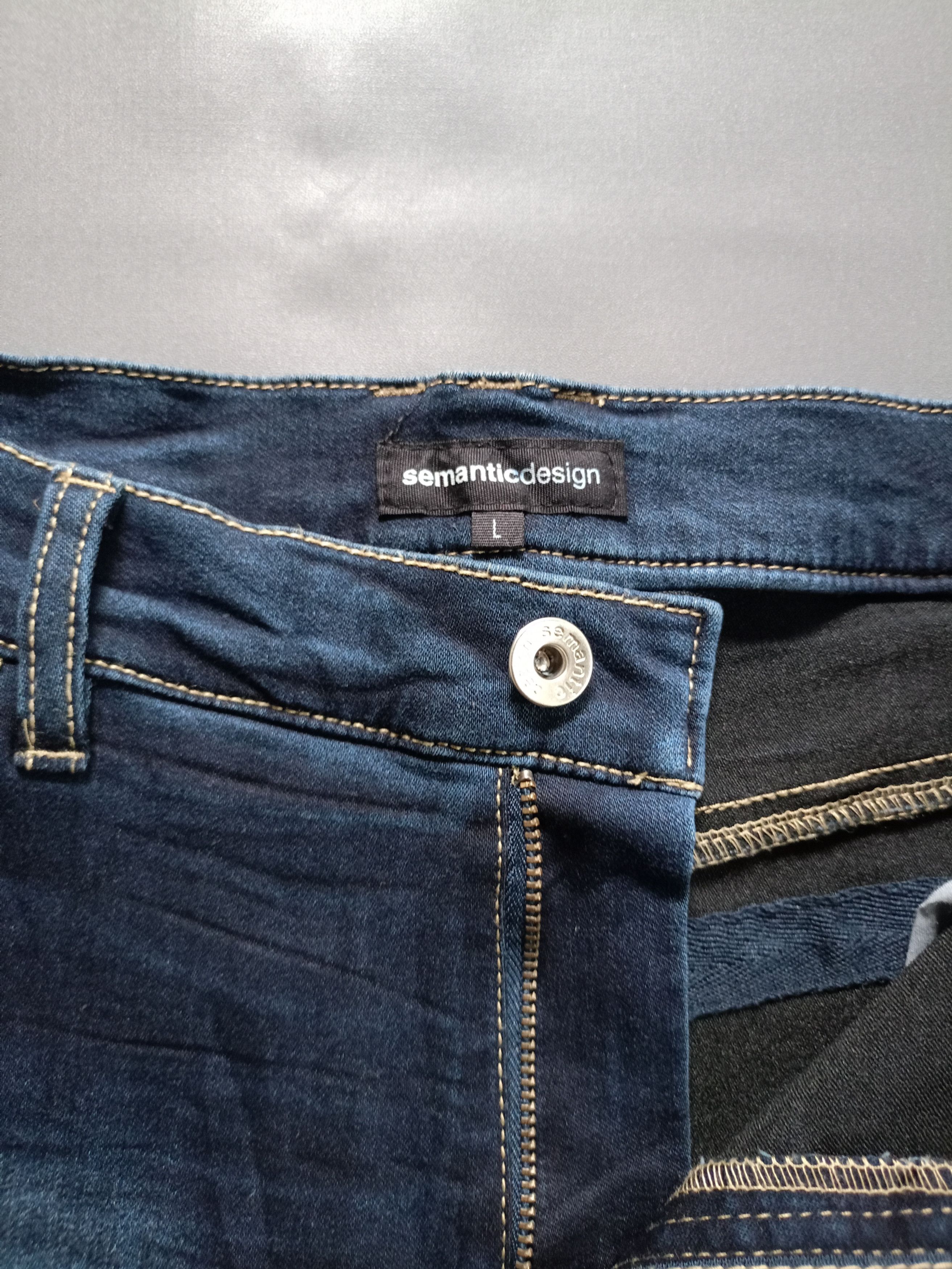 semanticdesign 2000s Semanticdesig Denim Pants Size US 33 - 10 Thumbnail