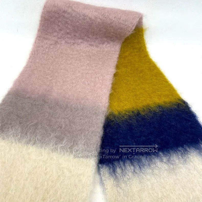 Loewe Loewe Multicolored Cashmere Scarf Size ONE SIZE - 3 Thumbnail