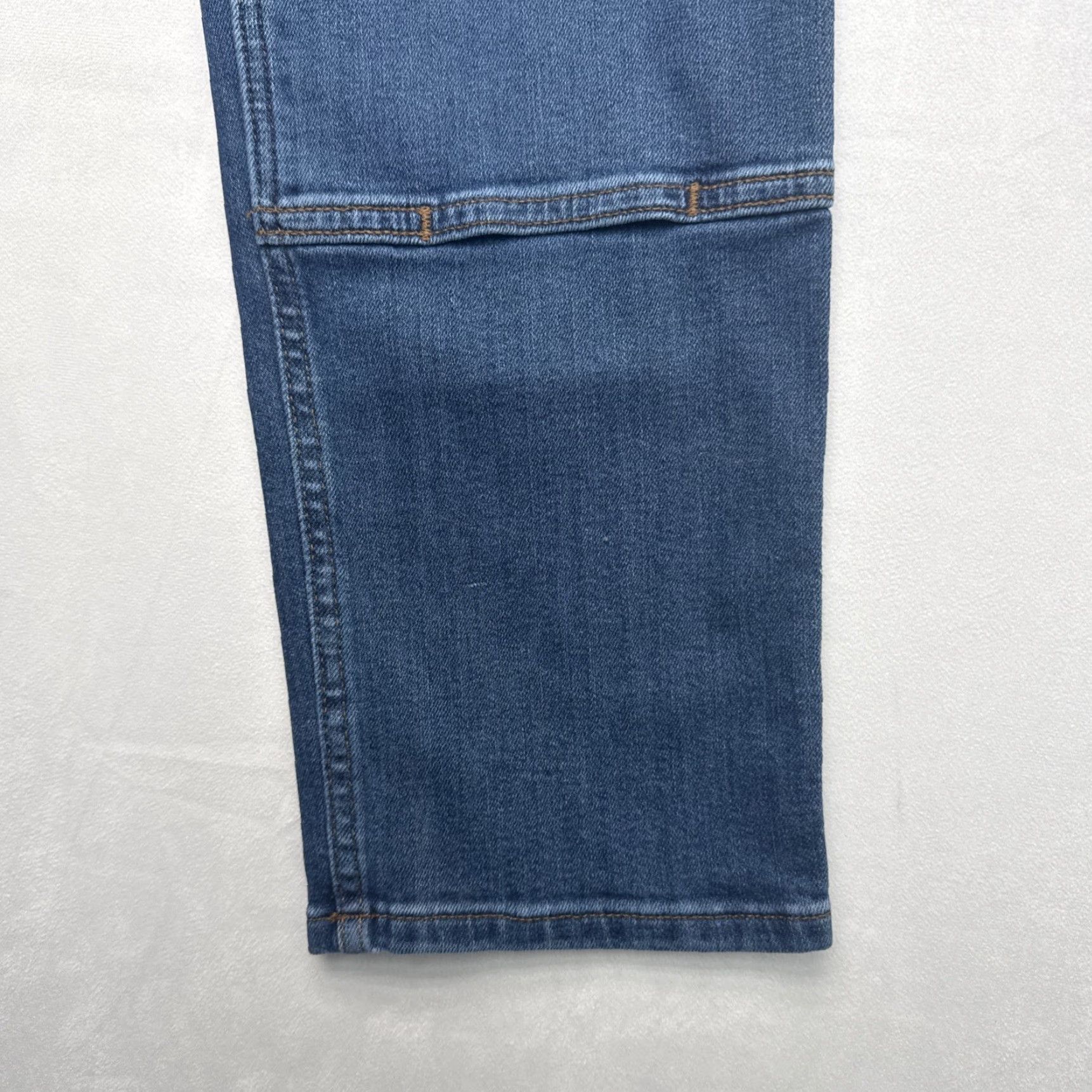 Carhartt Carhartt Jeans BD5110-W 16 Short Relaxed Fit 29x29.75 Blue Denim NWT Logo 5-Pocket Straight Cotton Blend Rugged Flex Women NWT Size 38" / US 16 / IT 52 - 7 Thumbnail