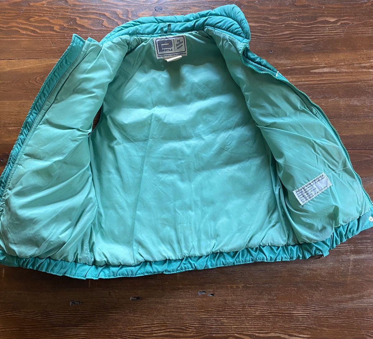 Vintage Vintage 80’s Profile Teal Women’s Ski Vest Size S / US 4 / IT 40 - 8 Thumbnail