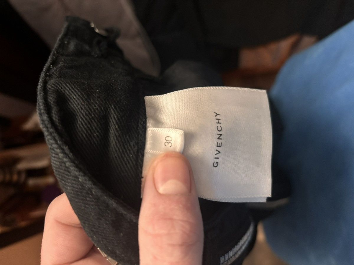 Givenchy Black Givenchy Slim Fit Jeans Size US 30 / EU 46 - 11 Thumbnail
