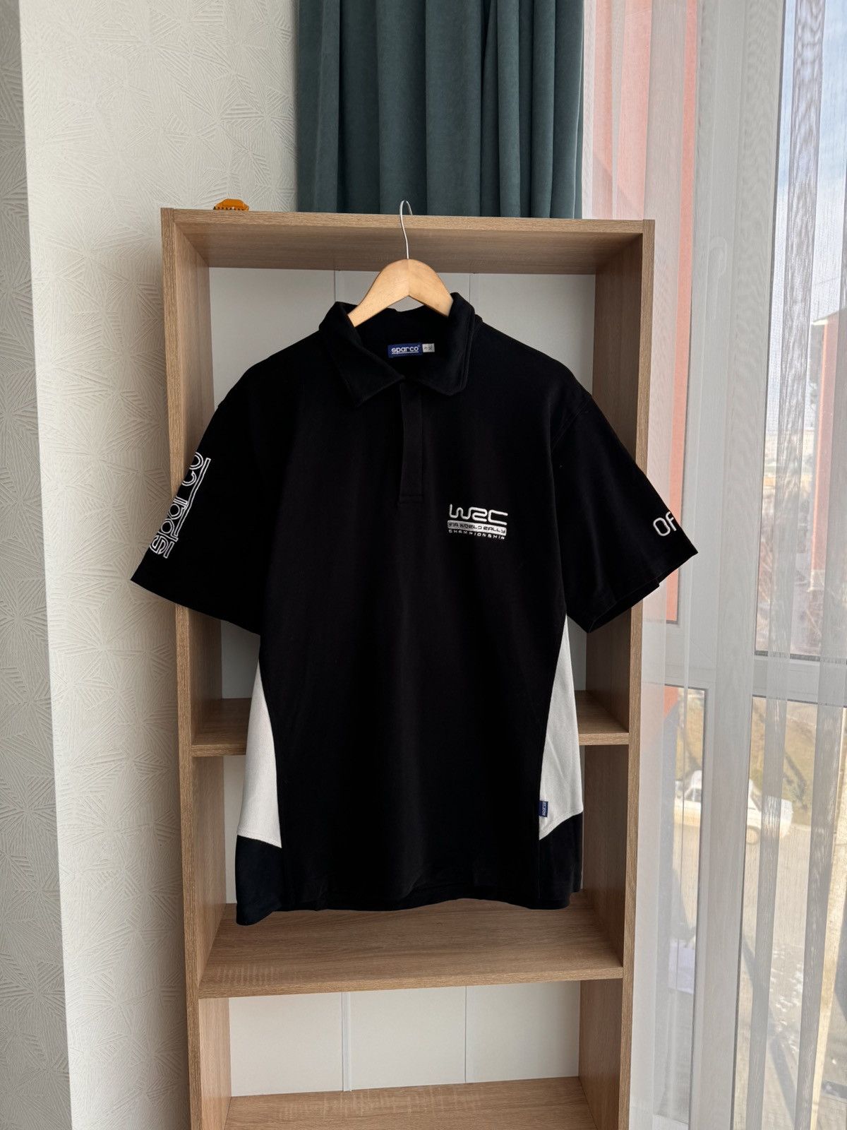 Japanese Brand × Vintage Vintage Sparco by FIA World Rally Championship WRC PoloShirt Size US XL / EU 56 / 4 - 5 Thumbnail