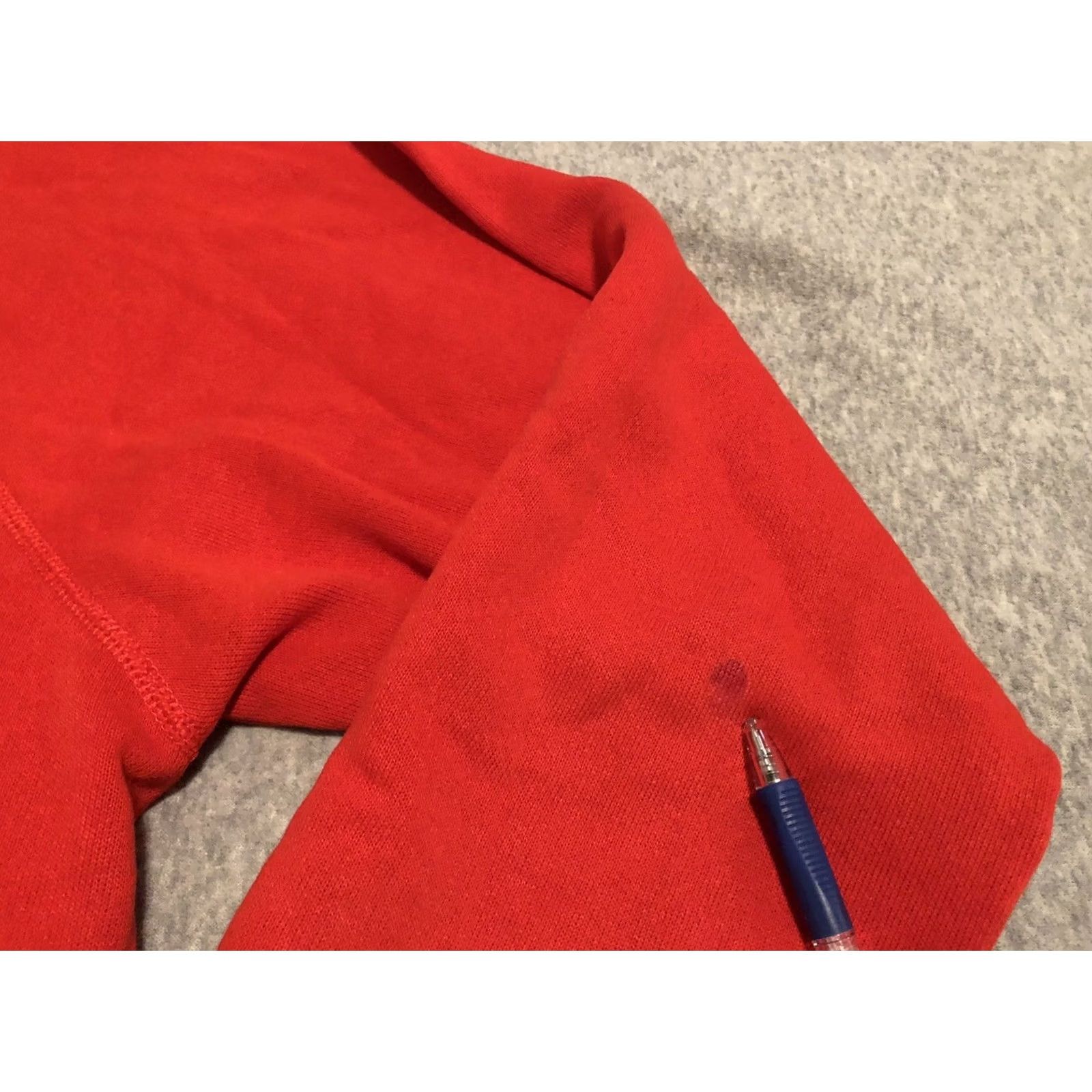 Hanes VINTAGE Hanes Red Crewneck Sweater Men XL Cotton Blend Pullover Crew Neck United States Made in USA Metro Goldwyn Mayer Size US XL / EU 56 / 4 - 2 Thumbnail