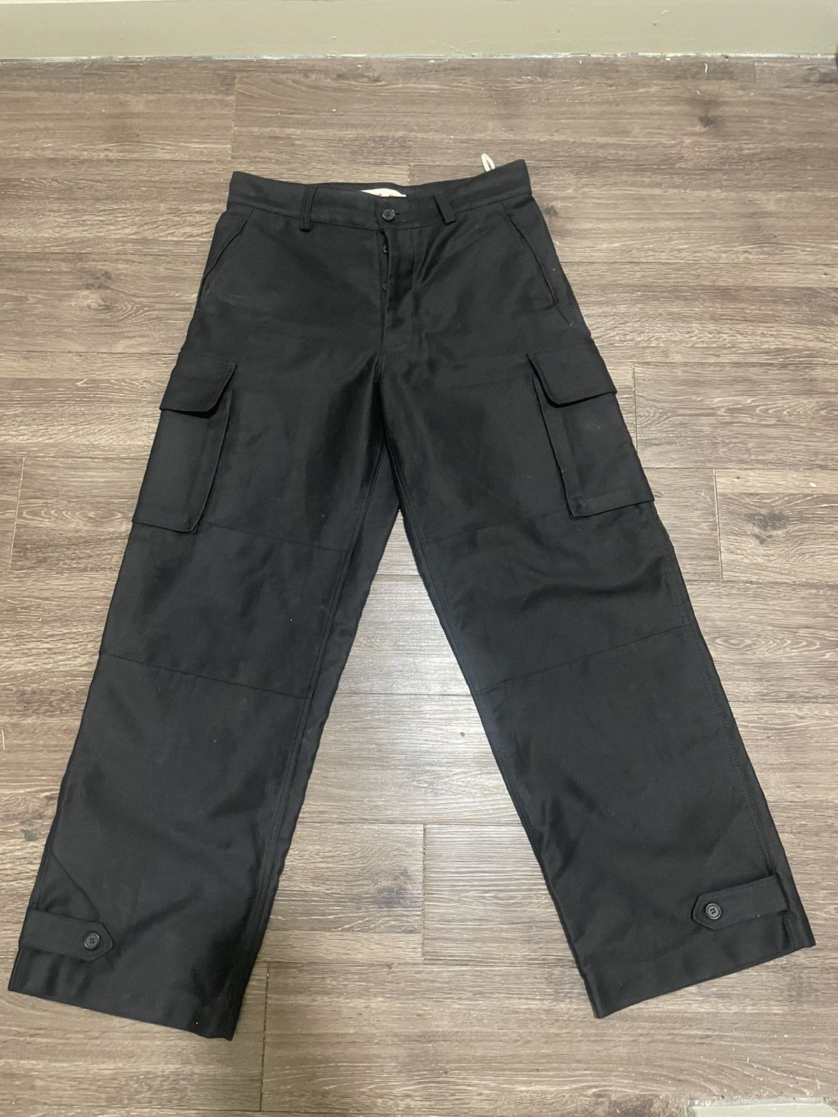 Marni MARNI WIDE LEGGED CARGO PANTS Size US 34 / EU 50 - 1 Thumbnail
