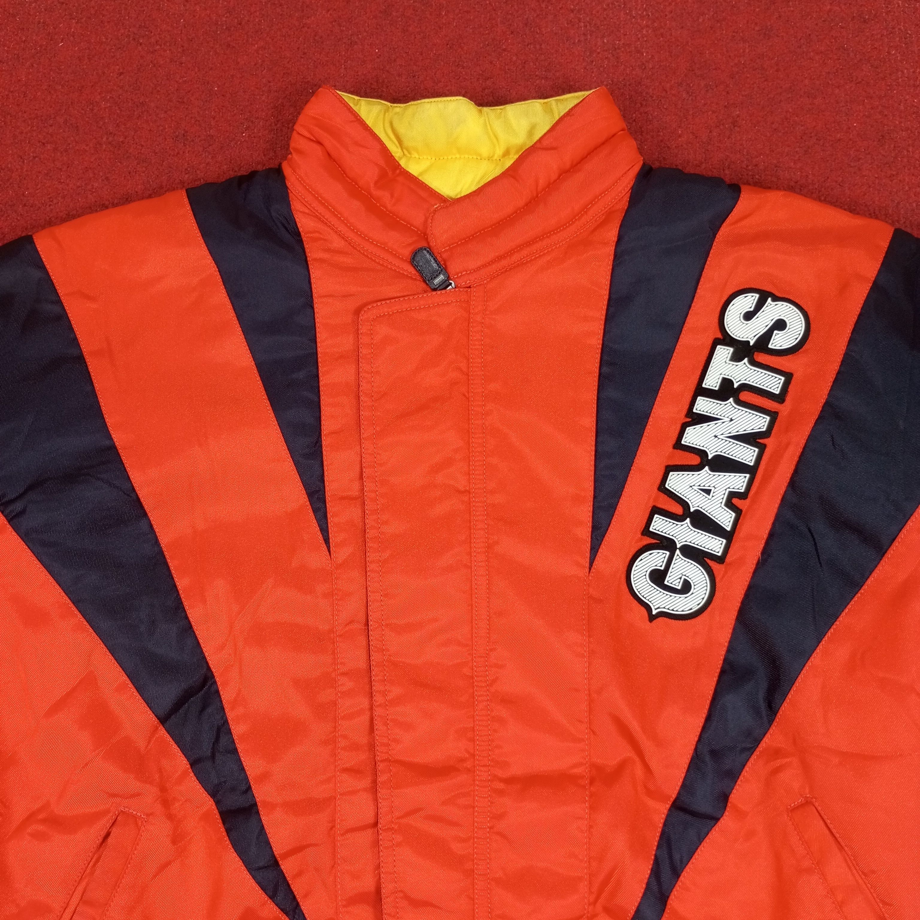 Asics × Vintage Giants American Sports Style Jacket Size US XL / EU 56 / 4 - 2 Thumbnail