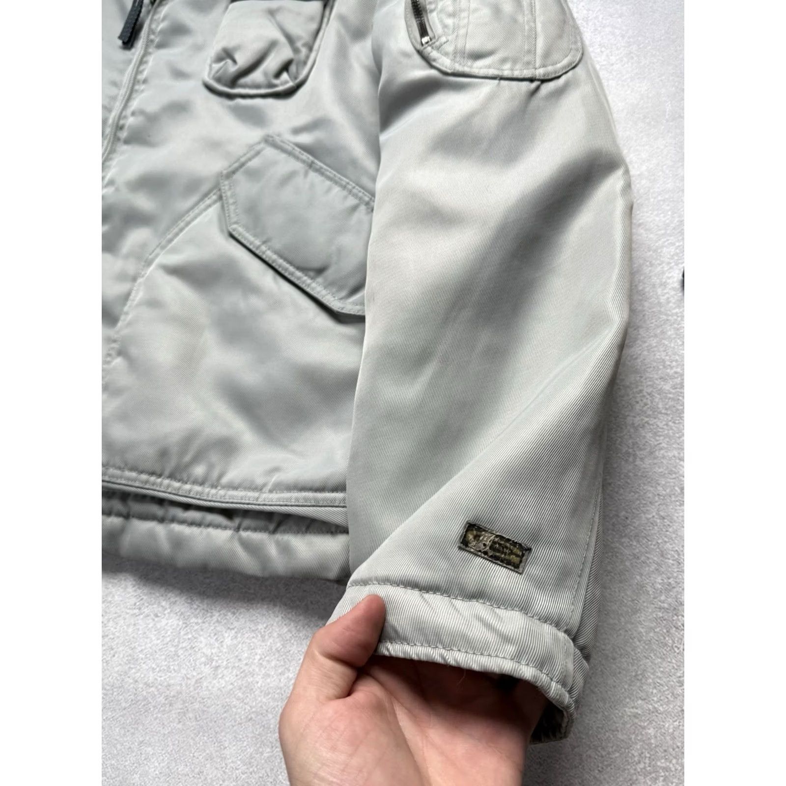 G-Star VINTAGE G-Star Bomber Jacket MA-2 Flyer Quilted Military Mens Casual Mint Size L Size US L / EU 52-54 / 3 - 6 Thumbnail