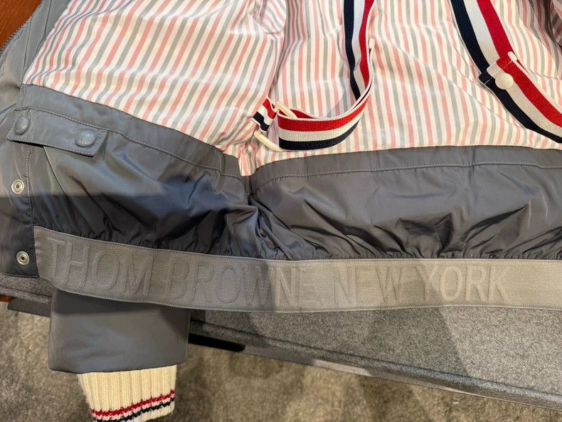 Thom Browne Thom Browne Classic four-bar ski down jacket 2503-Nextarro Size US XS / EU 42 / 0 - 7 Thumbnail