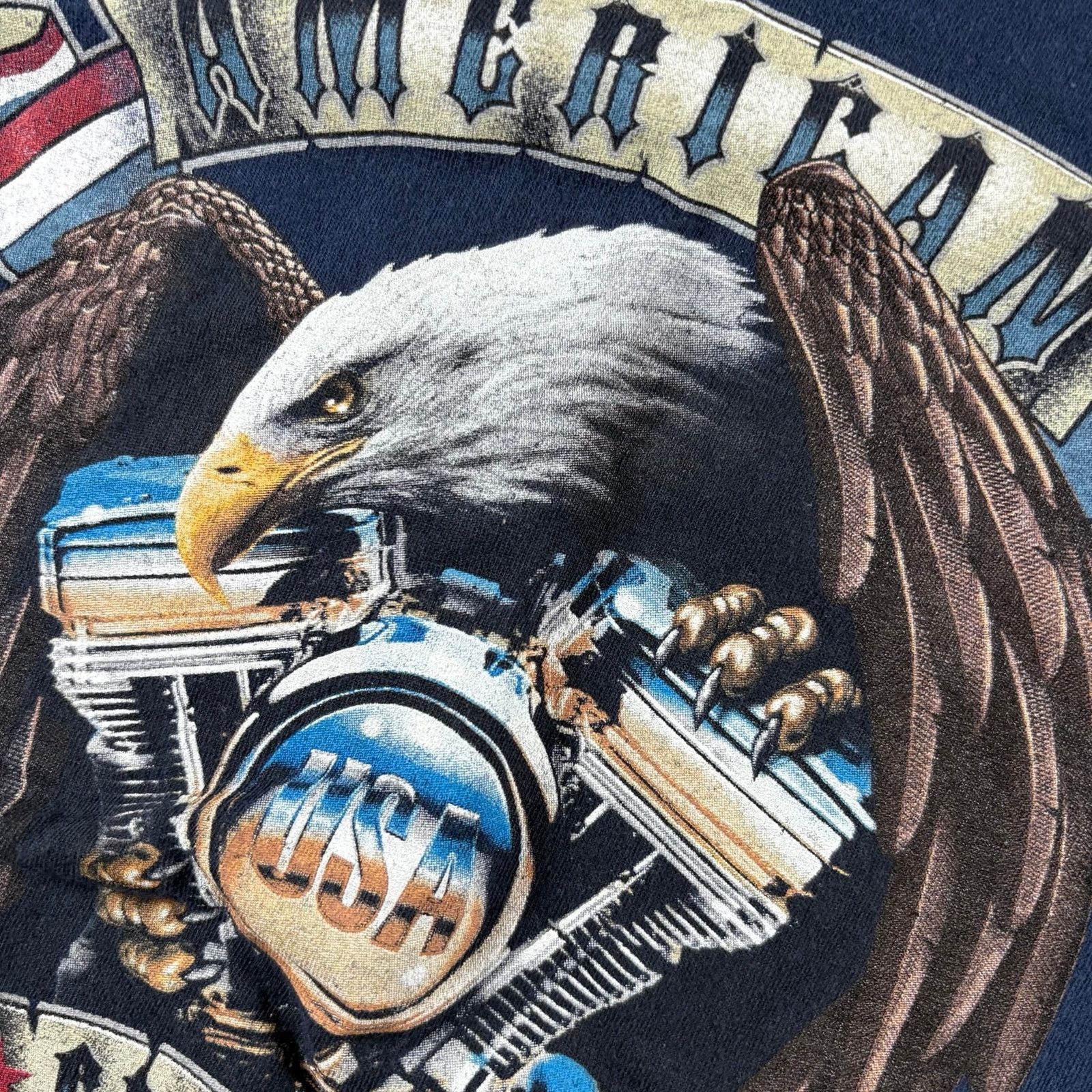 Harley Davidson Vintage biker t shirt Size US M / EU 48-50 / 2 - 2 Thumbnail
