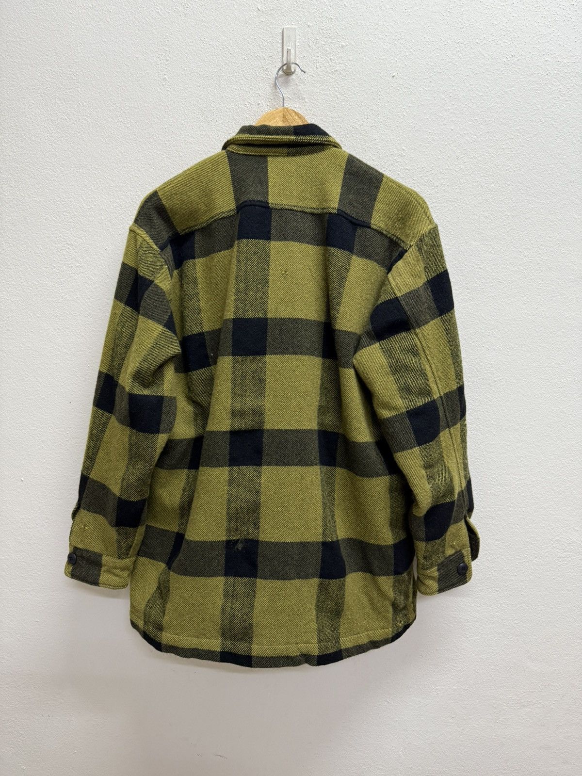 Japanese Brand × Vintage Vintage oh!theguilt chekered woolen shacket jacket Size US XL / EU 56 / 4 - 19 Thumbnail