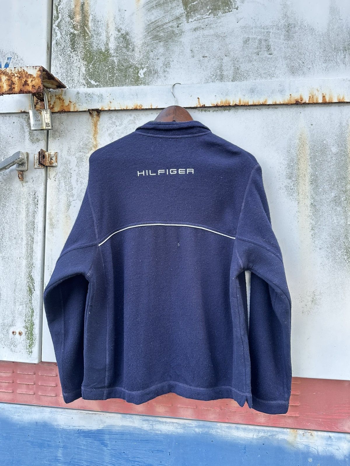 Tommy Hilfiger Tommy Hilfiger Wool Pullover Jacket Size US M / EU 48-50 / 2 - 5 Thumbnail