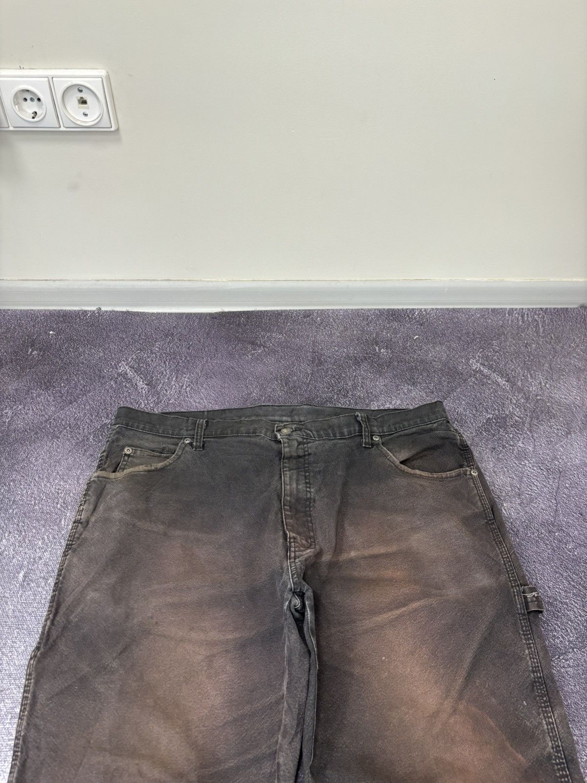 Dickies Vintage Dickies Y2K Black USA Hype Baggy Pants Jeans Size US 38 / EU 54 - 12 Thumbnail