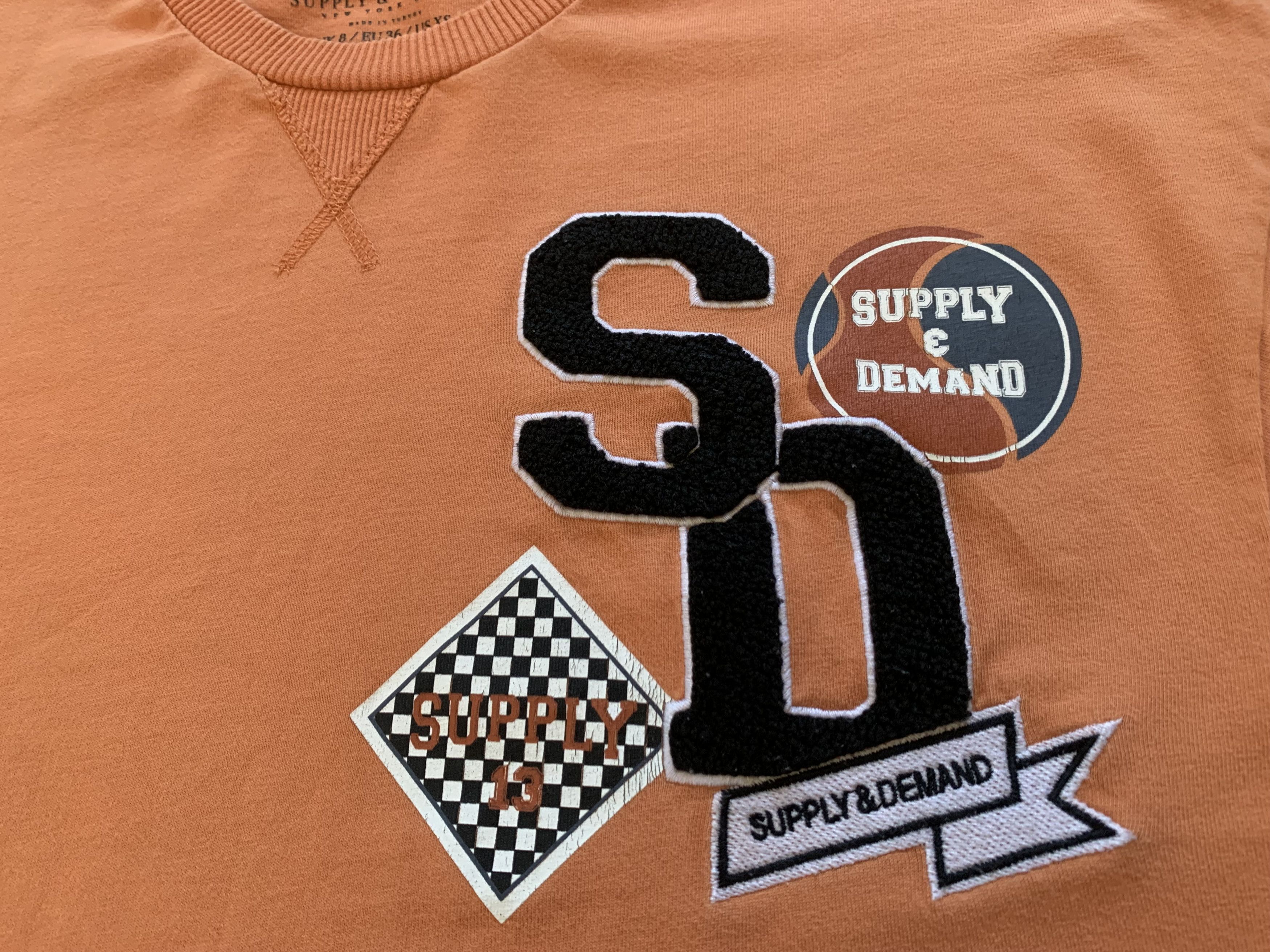 Supply & Demand Supply & Demand Unisex Cotton T Shirt Size US XS / EU 42 / 0 - 5 Thumbnail
