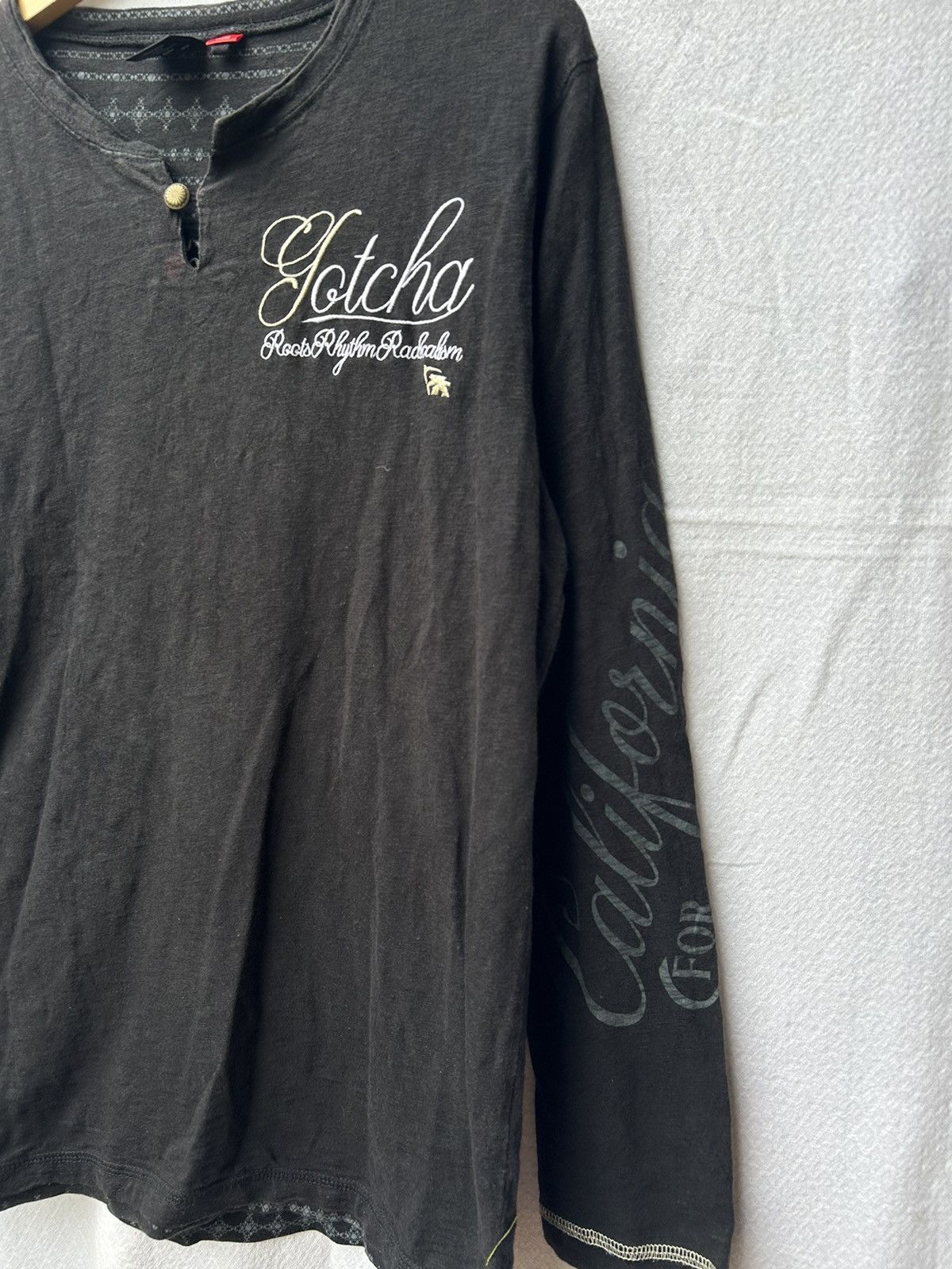 If Six Was Nine × Japanese Brand × Le Grande Bleu (L.G.B.) Gotcha surfwear since the beginning poem longsleeve Size US L / EU 52-54 / 3 - 3 Thumbnail