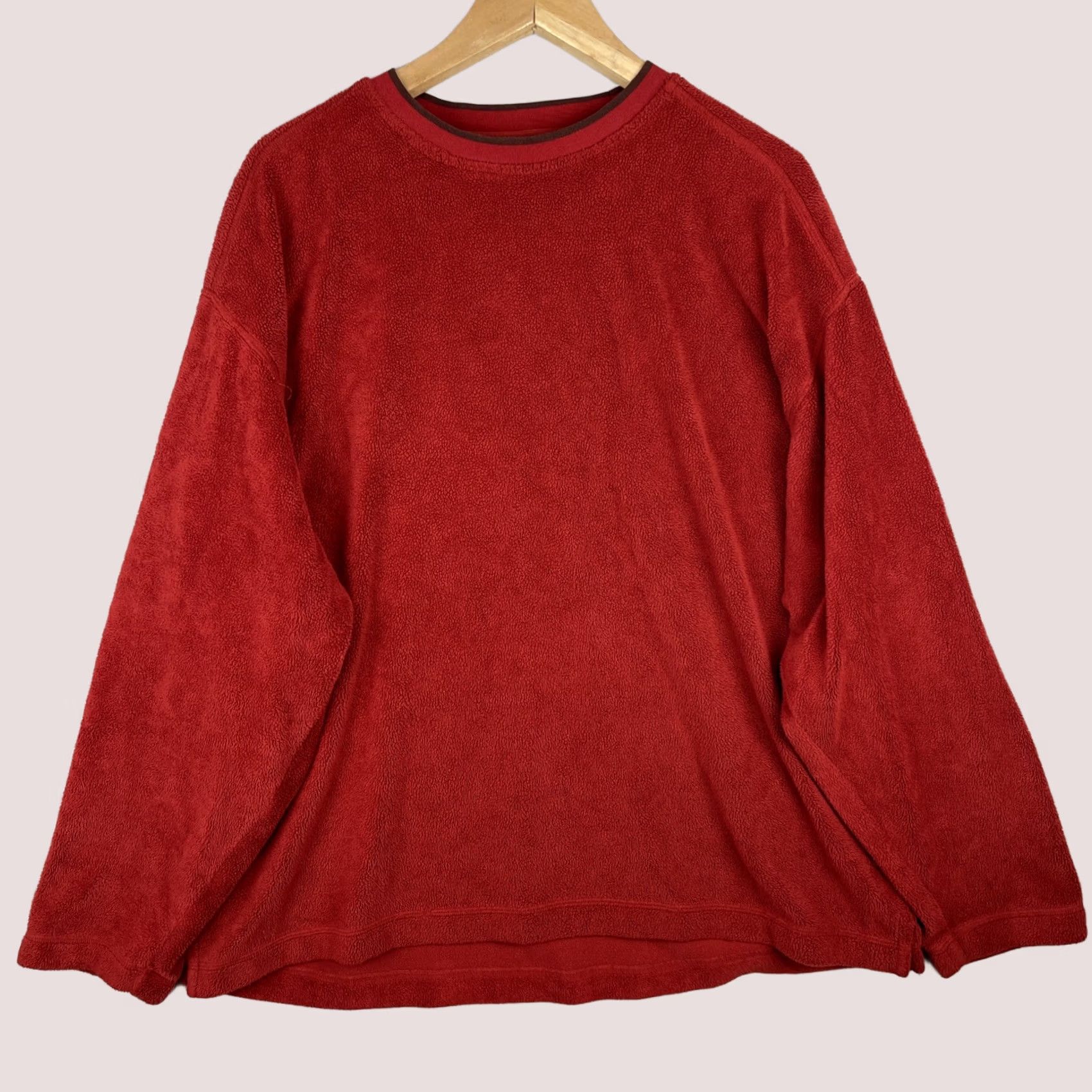 Patagonia Patagonia Rhythm Sweater Mens XL Red Fleece Plush Synchilla Sweatshirt Vintage Size US XL / EU 56 / 4 - 1 Thumbnail