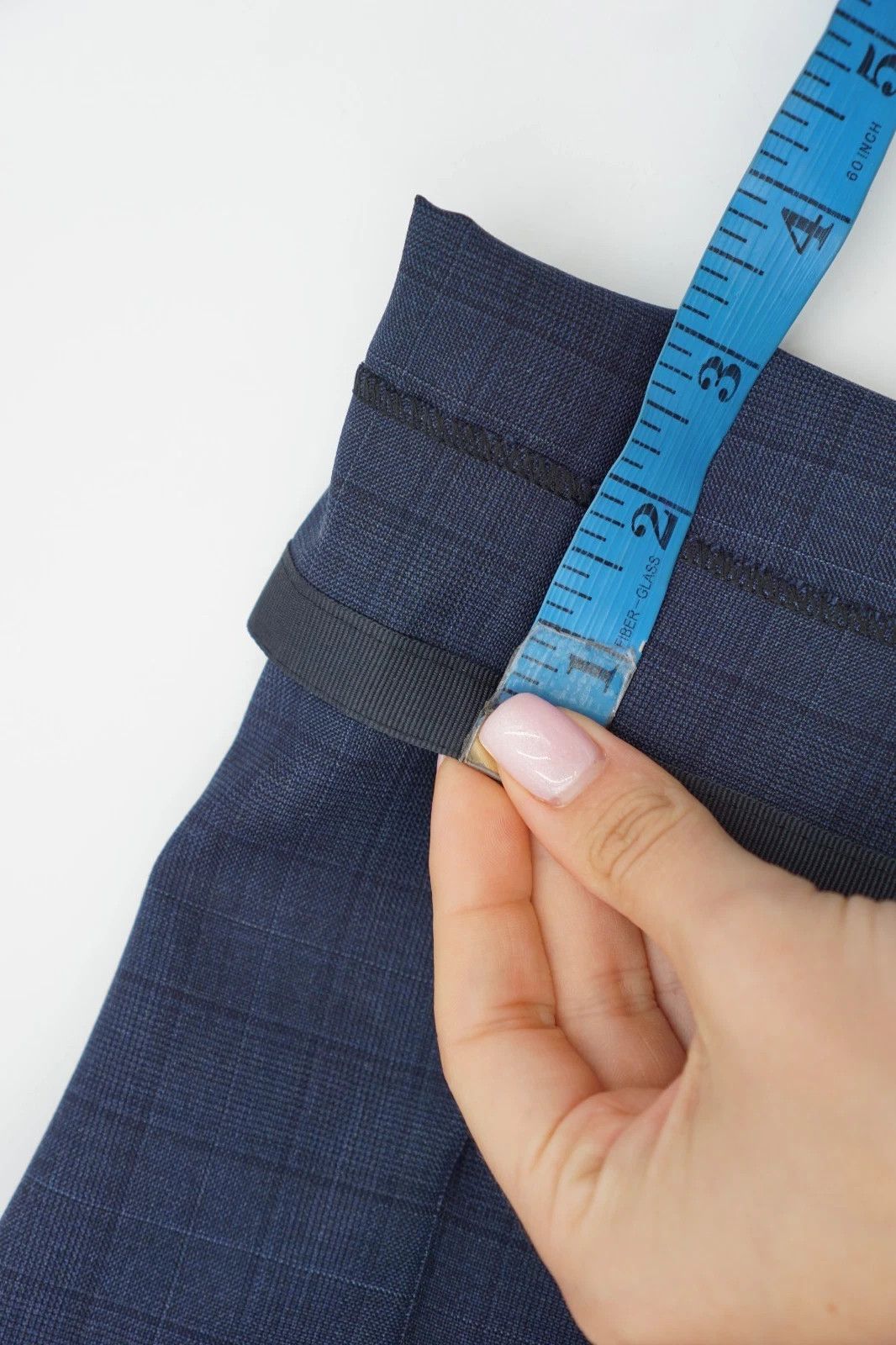Suitsupply Men Suitsupply Pants Navy Wool Brescia Carlo Barbera US44S Size 44S - 7 Thumbnail