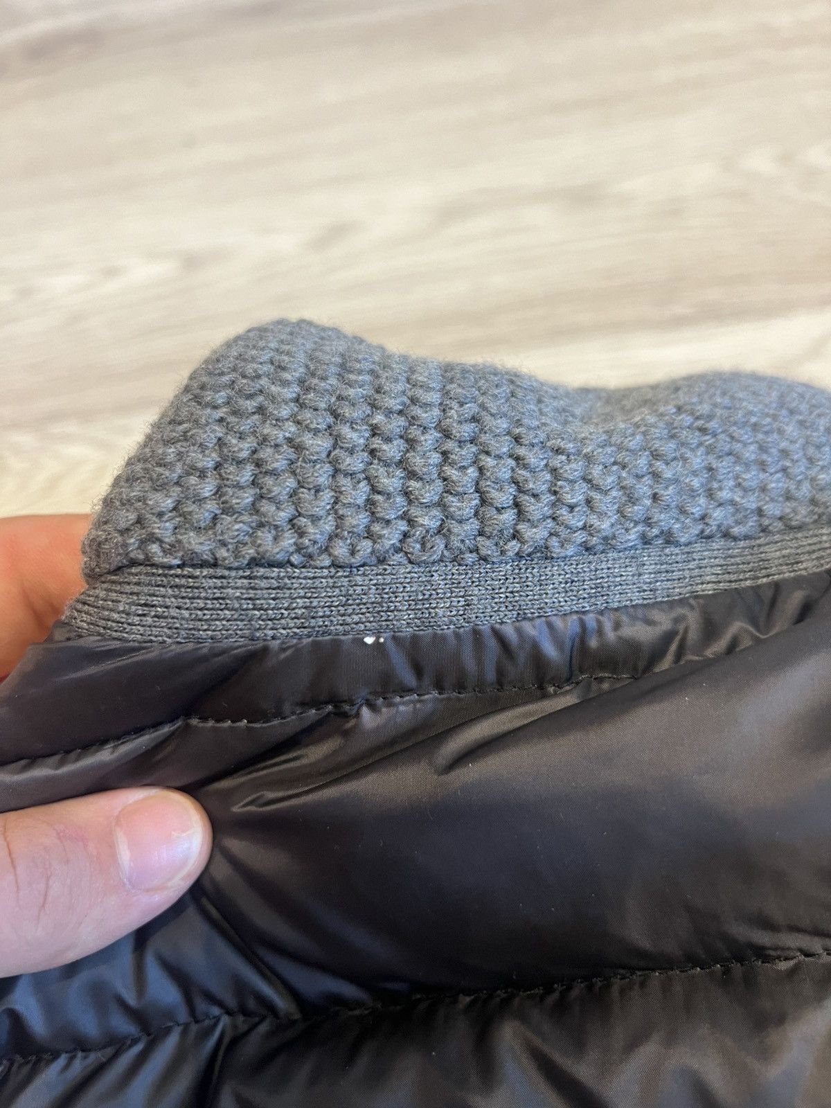 Moncler Moncler Down Knit Hybrid Jacket - Size M Size M / US 6-8 / IT 42-44 - 16 Thumbnail