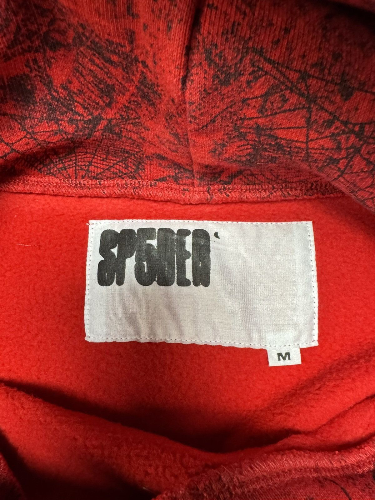 Sp5der Sp5der OG Tree Camo Hoodie Red Size US M / EU 48-50 / 2 - 8 Thumbnail